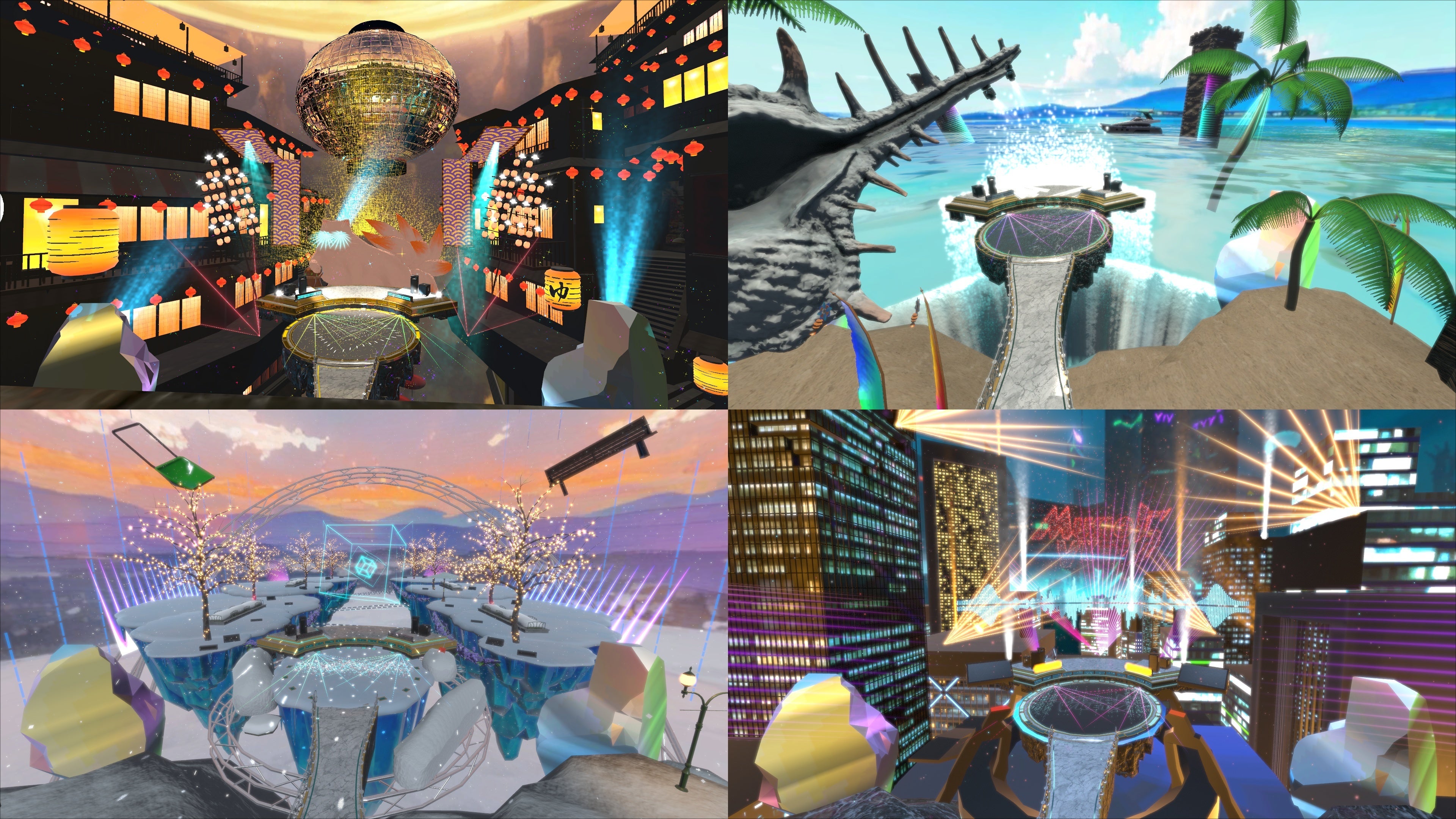 MusicVket 5 特設ライブ専用ワールド4種