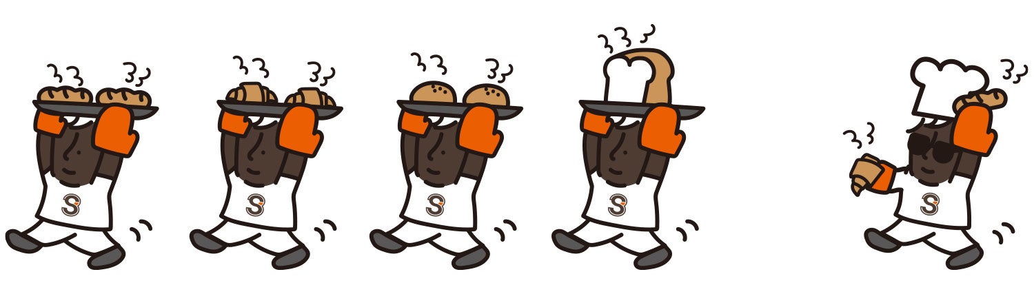 パン屋SUNtoF　キャラクター