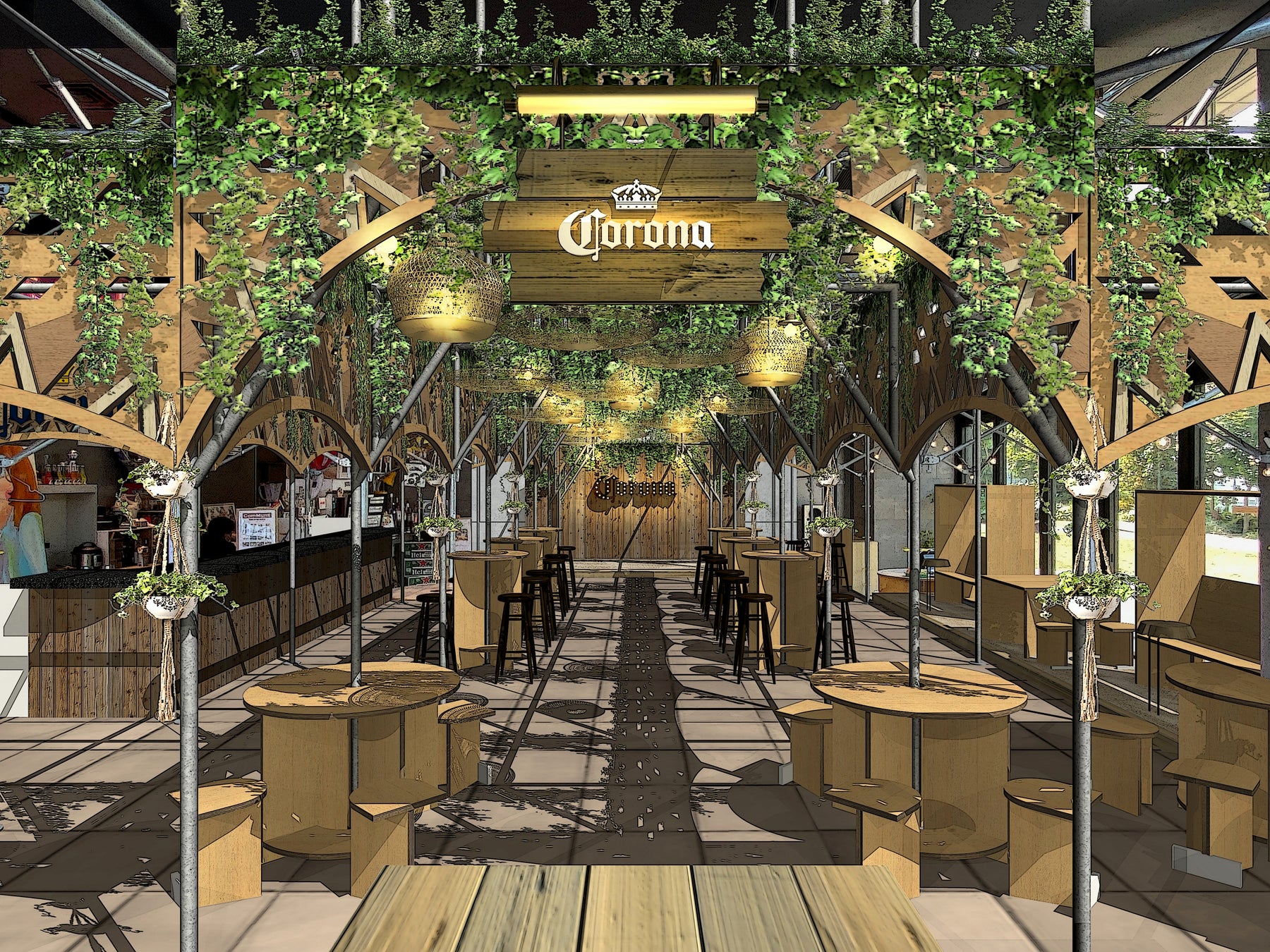 自然の中で仲間とリラックスするための、アウトドアブランド「CORONA OUT IN NATURE COLLECTION」発売開始!