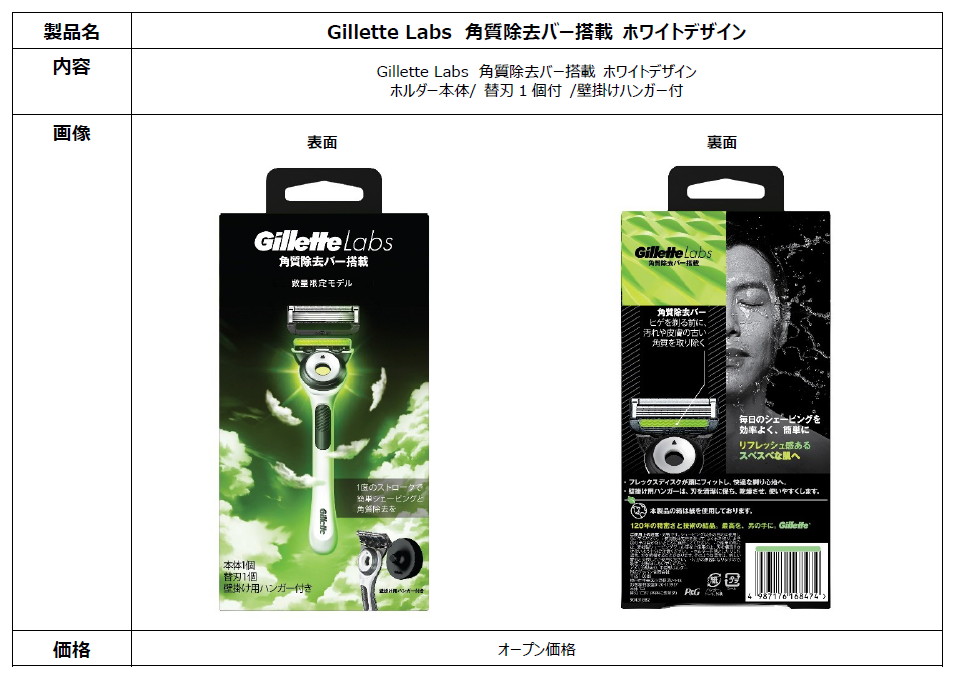 Gillette Labs 8替刃 8箱セット Gillette Labs ジレットラボ 角質除去バー搭載 替刃 8個入 送料無料
