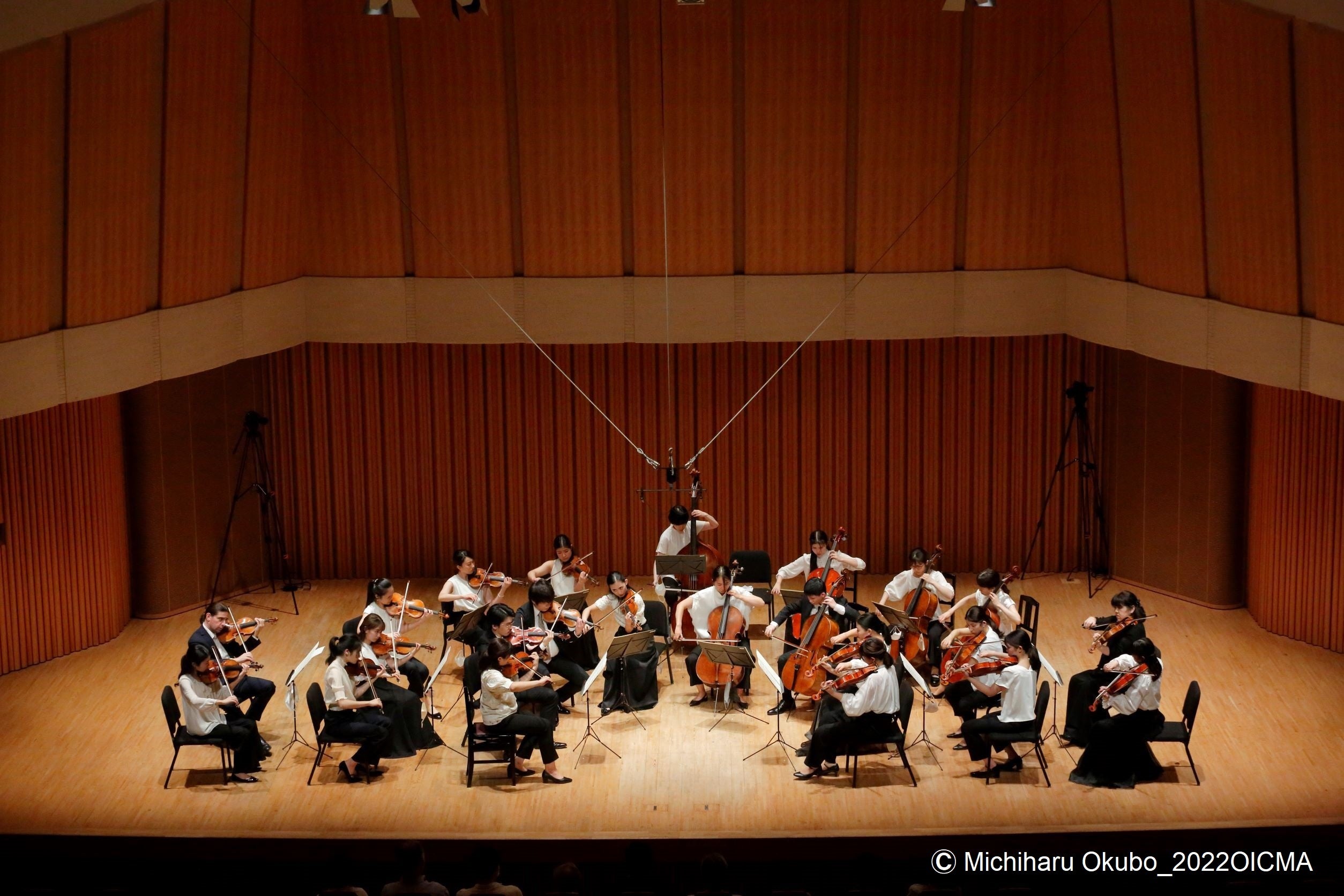 トッパンホールでの演奏会の様子（写真：©Michiharu Okubo／ OICMA2022）