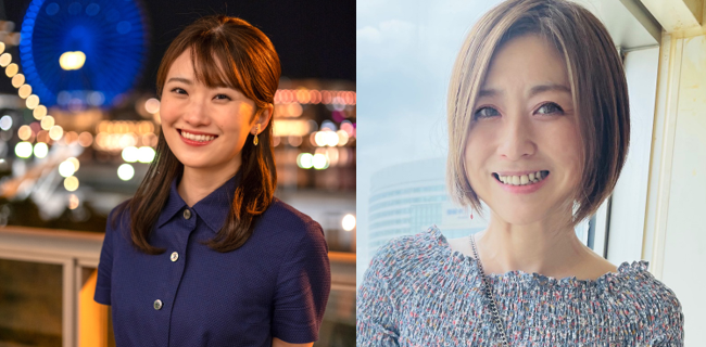 左：川内美月(5月25日)　　右：鈴木まひる(5月26日)