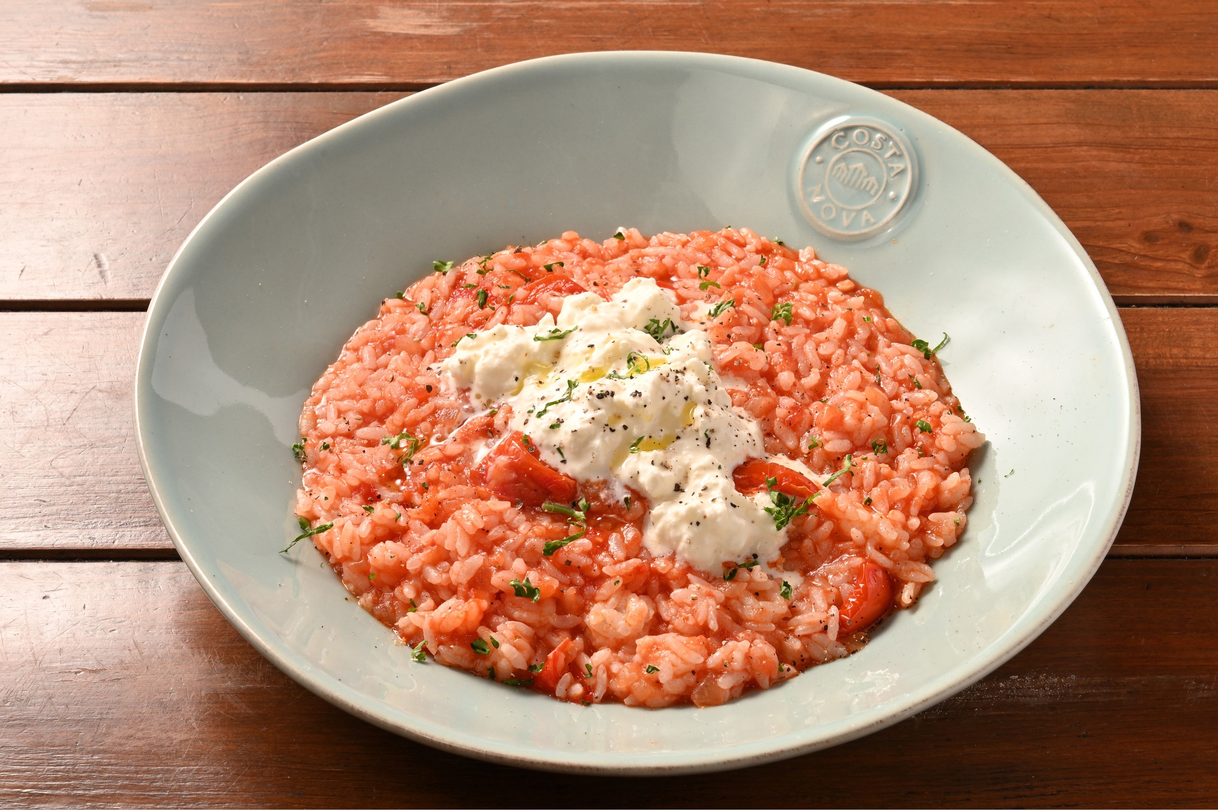 生モッツァレラのトマトリゾット