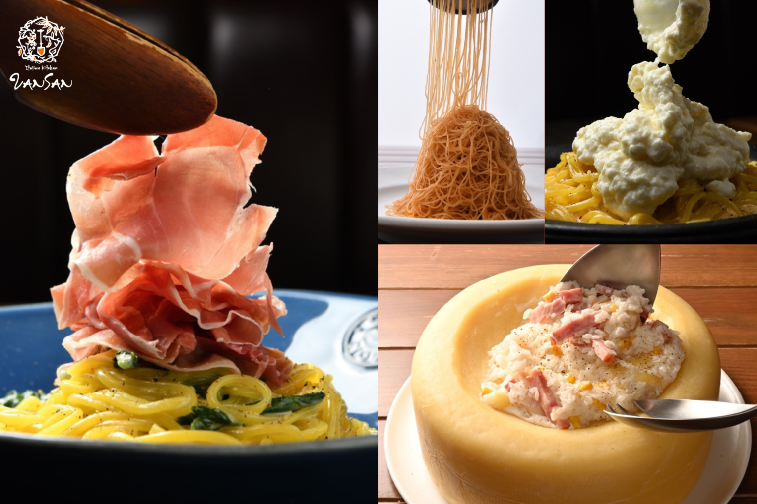 「のせ放題パスタ」をはじめとするエンタメ性豊かなメニュー