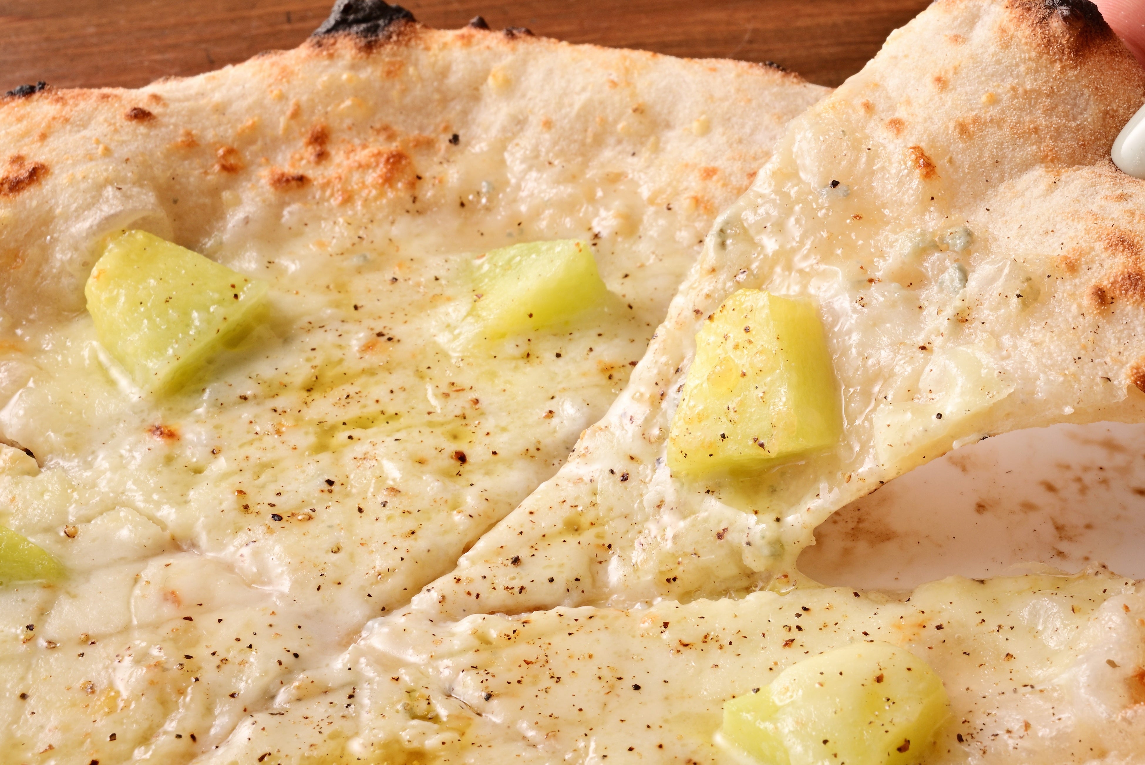 メロンとゴルゴンゾーラのピッツァ1,690年(税込)