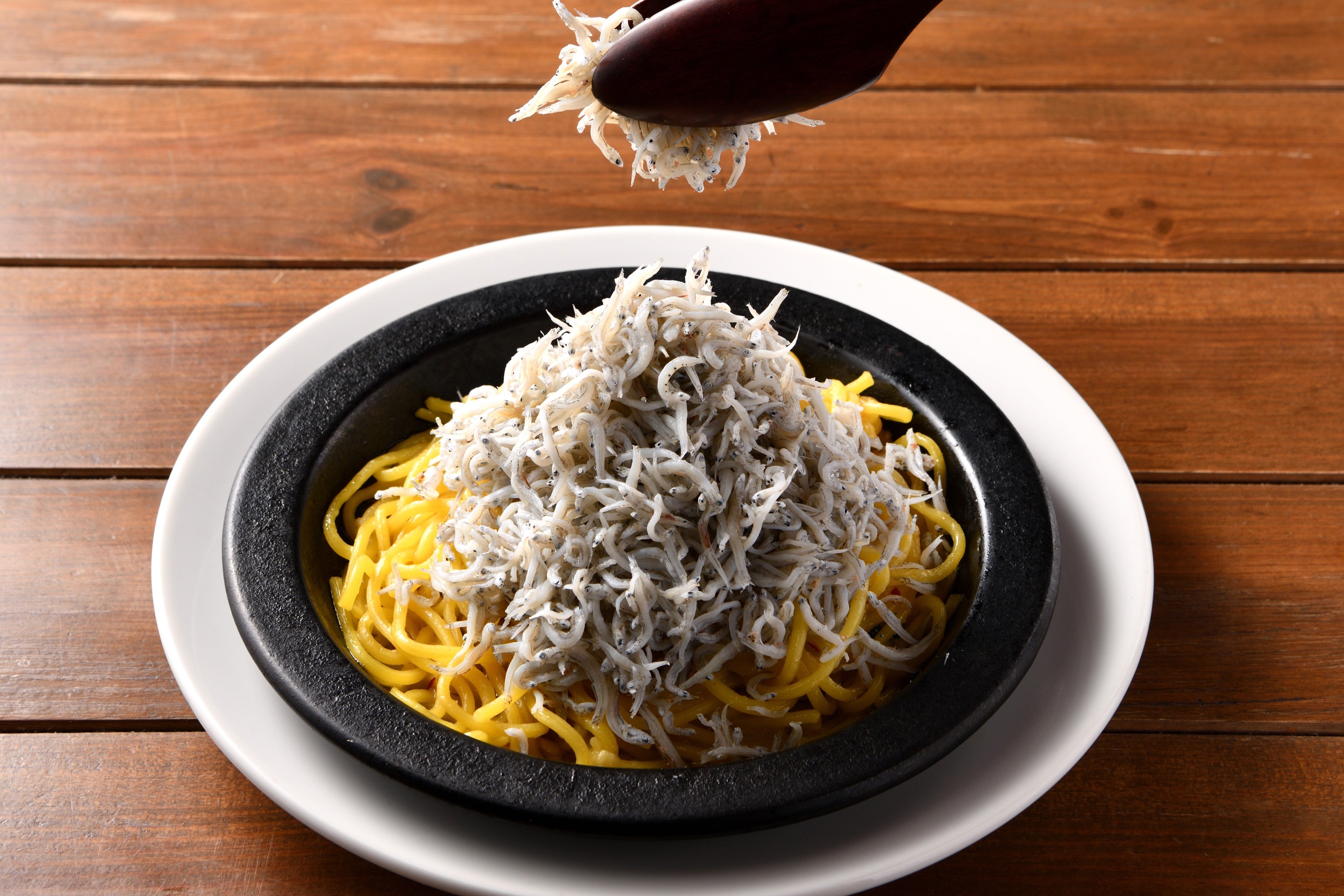 釜揚げシラスのペペロンチーノ