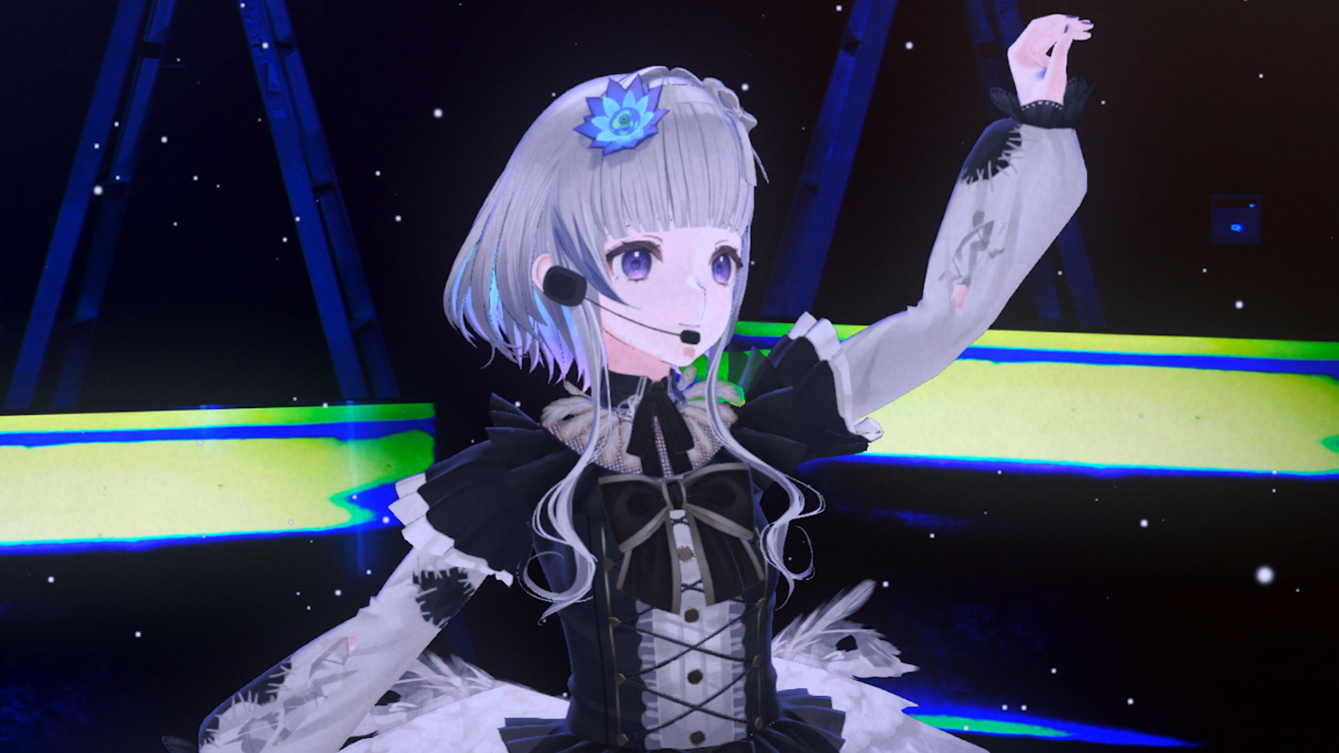 ARライブの様子（9月28日放送）