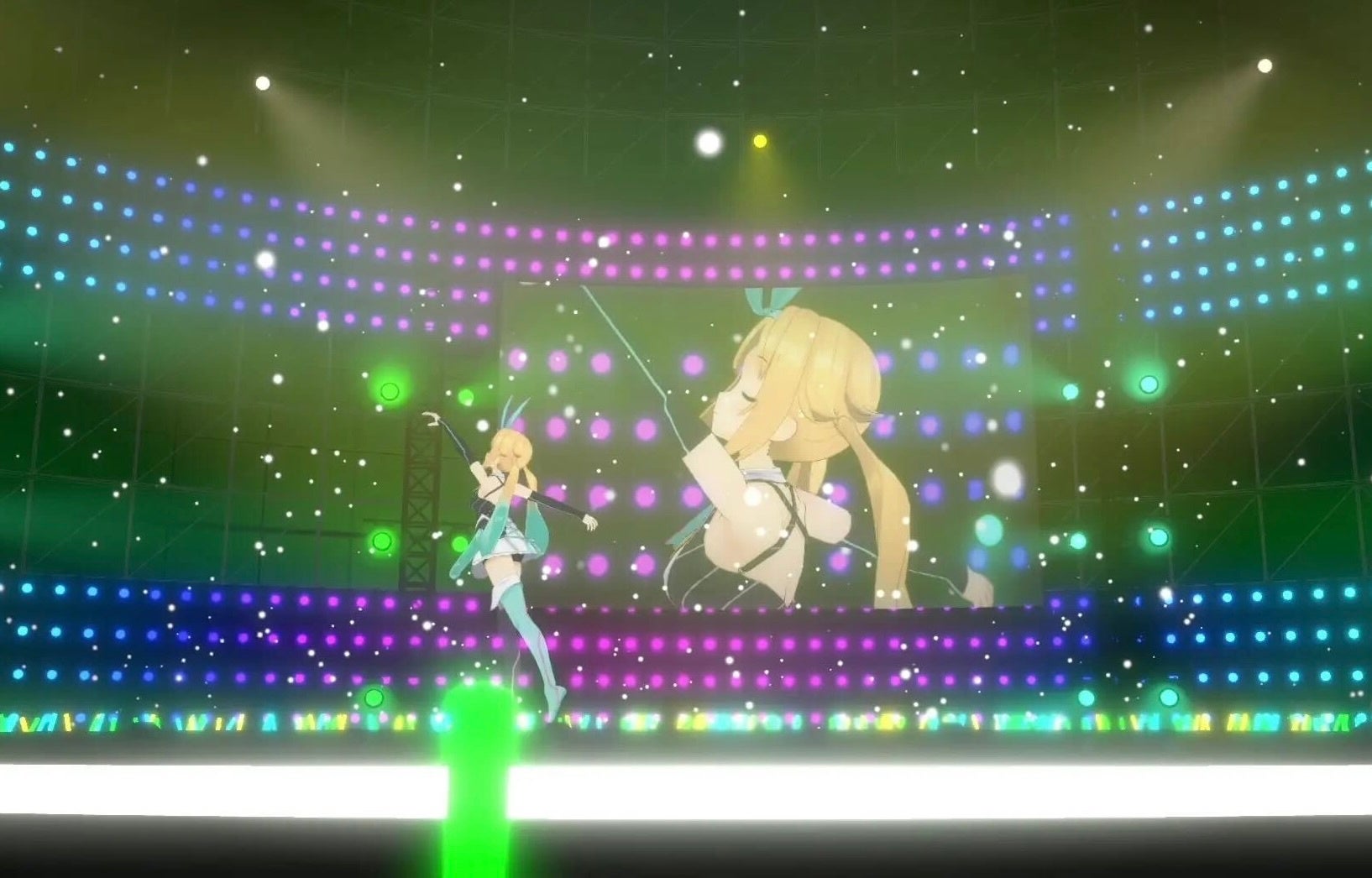 ライブ、CGモデル制作