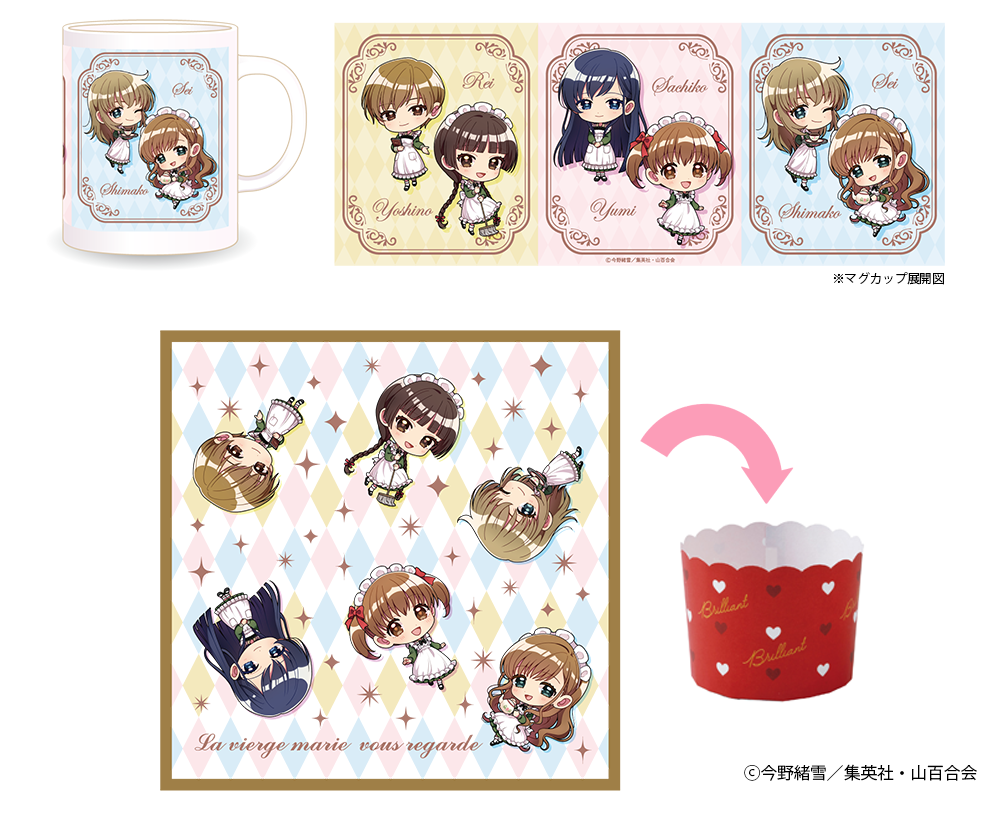 マリア様がみてる　アクリルスタンド　コラボカフェ マリア様がみてる アクリルスタンド コラボカフェ マリア様がみてる