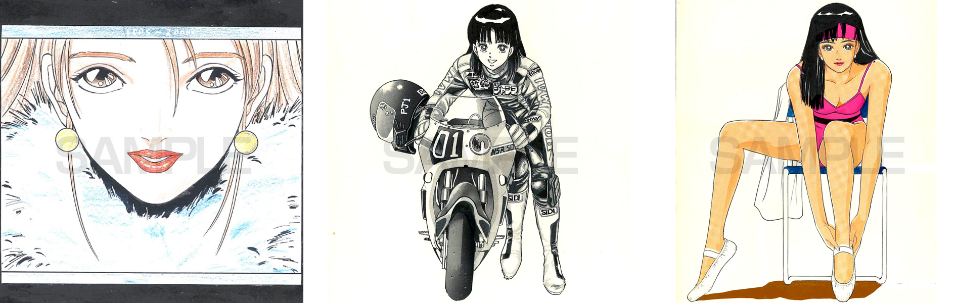 小谷憲一　直筆原画　17ANSカラーイラスト　直筆サイン入り 小谷憲一先生 セミオーダーカラーイラスト色紙 | アイテム別