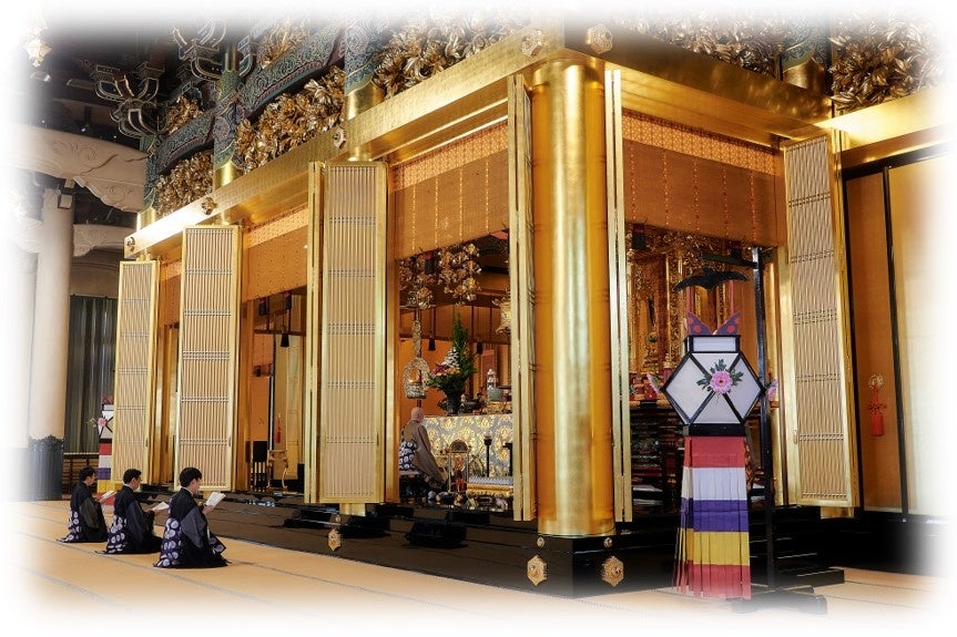 盂蘭盆会の様子