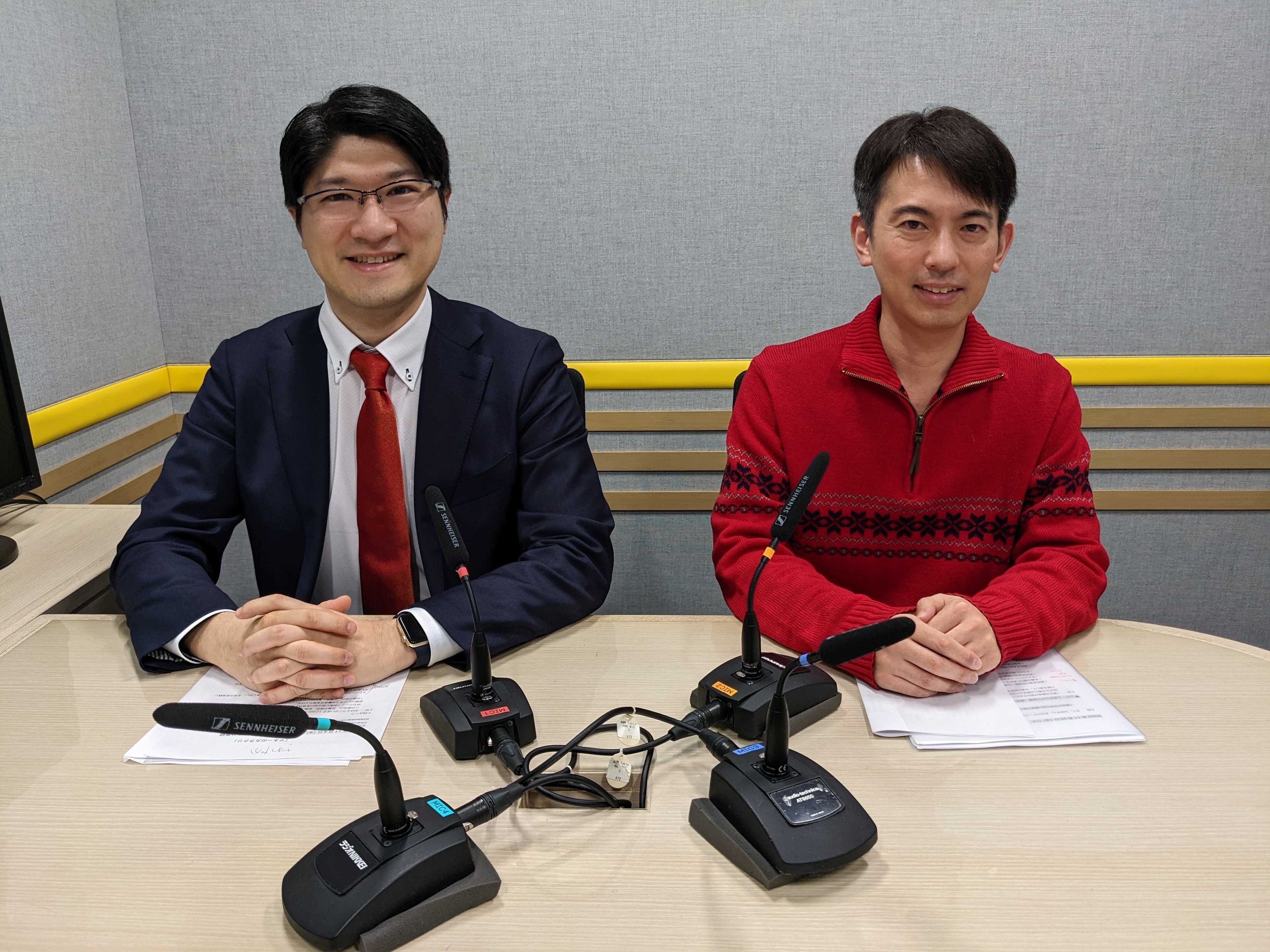 山田真哉さんゲスト回収録風景