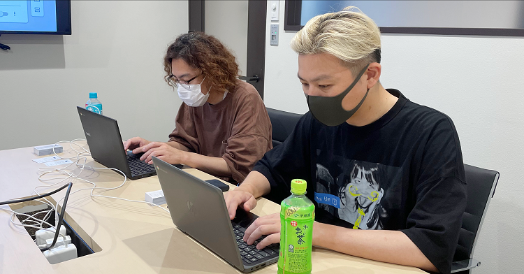 ▲普段使わないPCにも挑戦いただきました