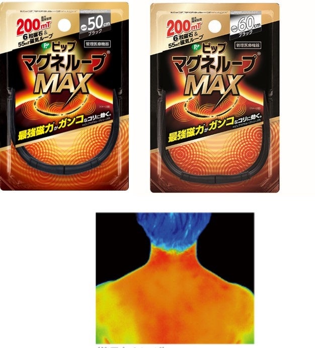 〈ピップマグネループMAX使用イメージ〉
