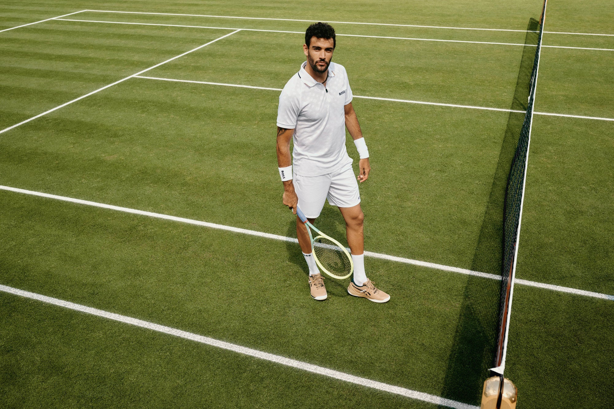 マッテオ・ベレッティーニがBOSS を纏い挑む2023年のテニスシーズン
