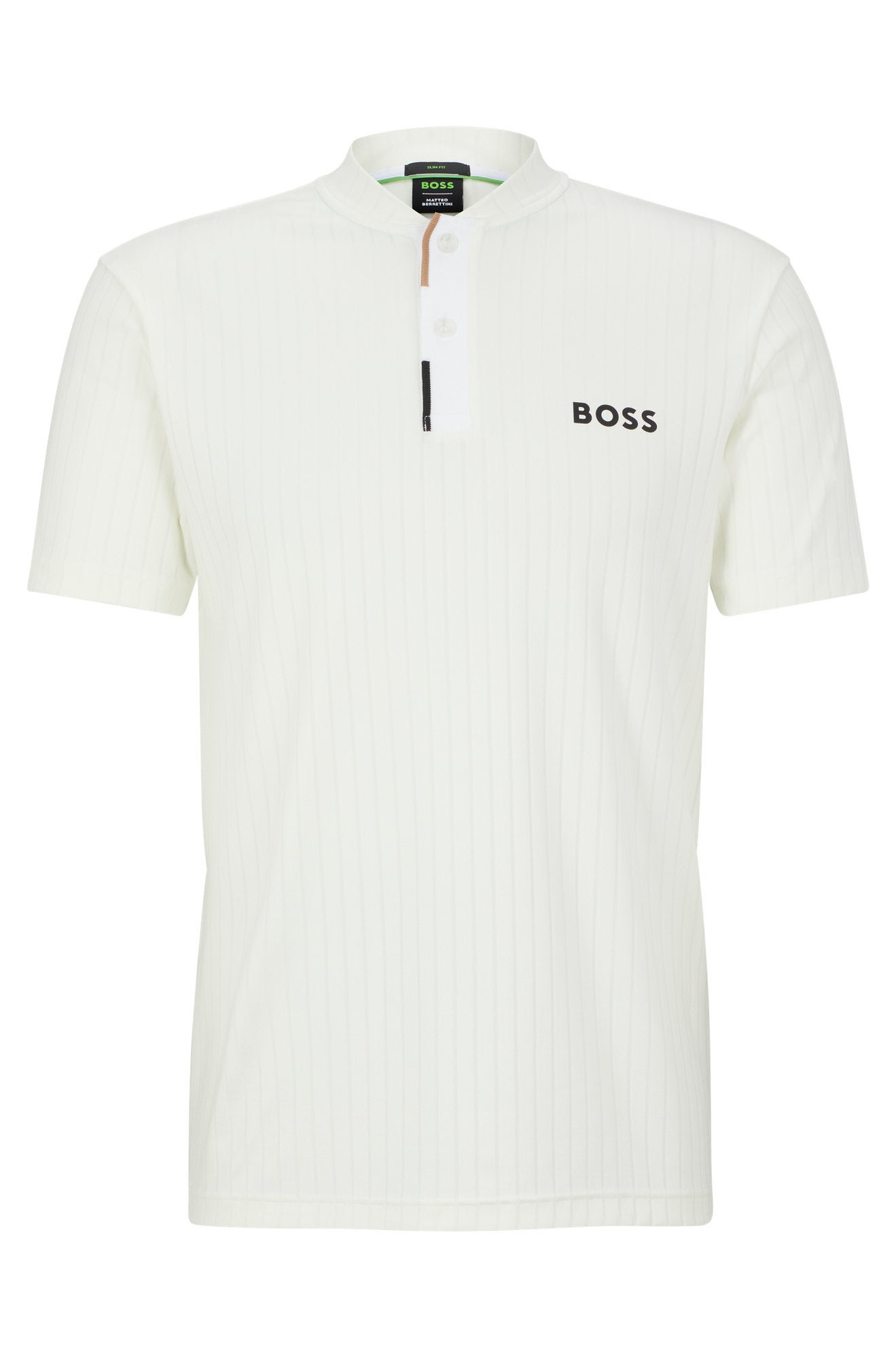 BOSS テニス ポロシャツ マッテオ ベレッティーニ コロッセオ メッシュ マッテオ・ベレッティーニがBOSS を纏い挑む2023年のテニスシーズン
