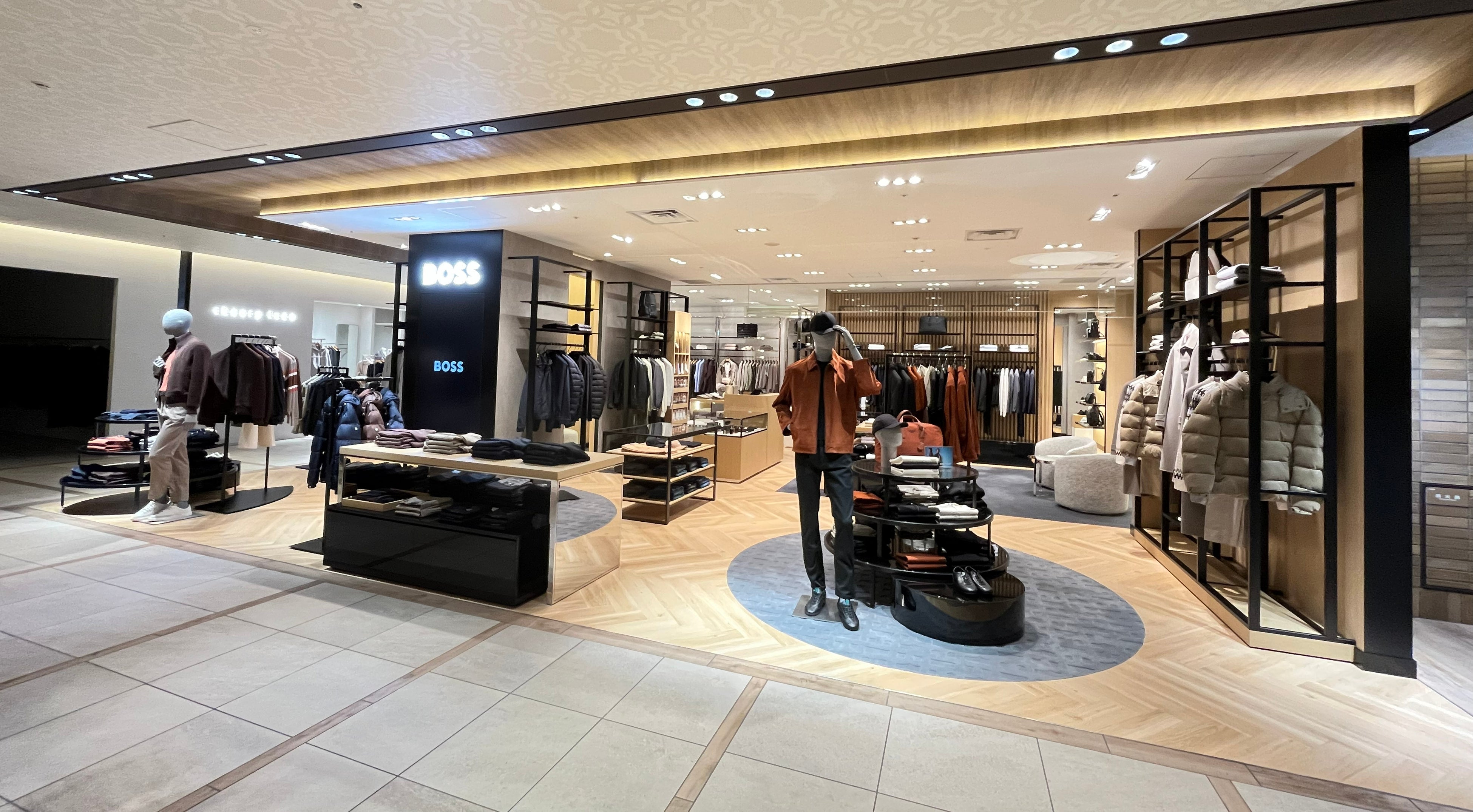 BOSS ショップ 大丸心斎橋店がオープン