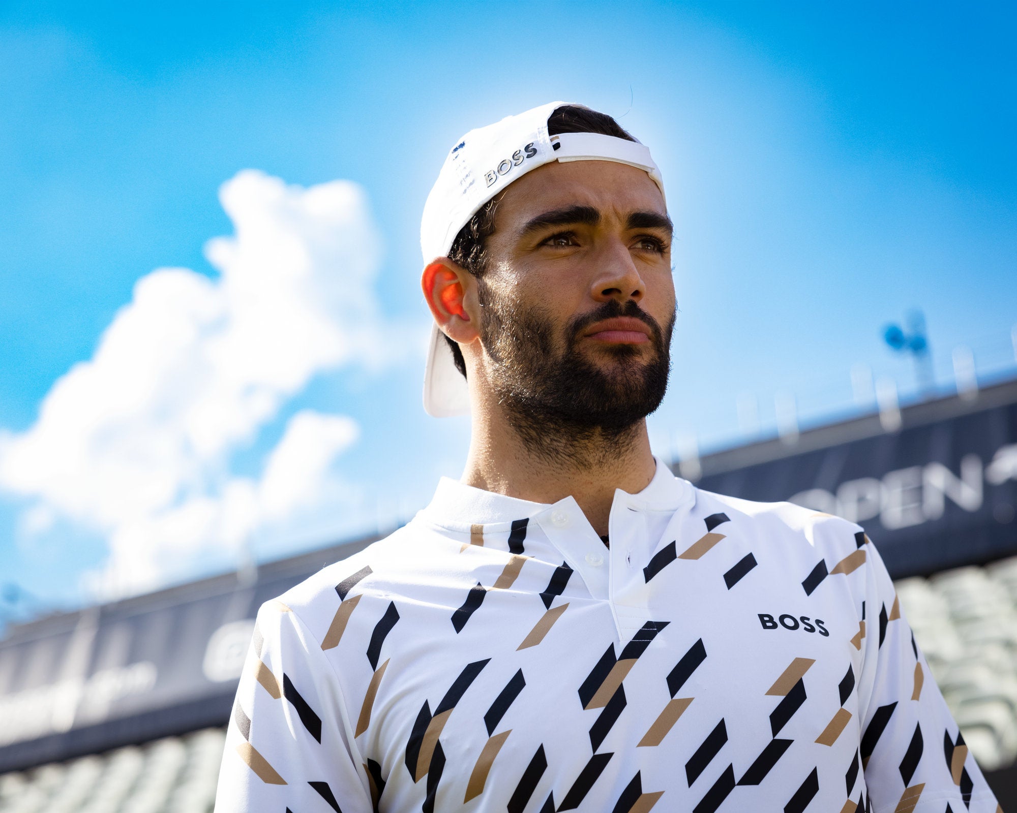 BOSSxMatteo Berrettini ナイロンキャップ BOSSxMatteo Berrettini ナイロンキャップ