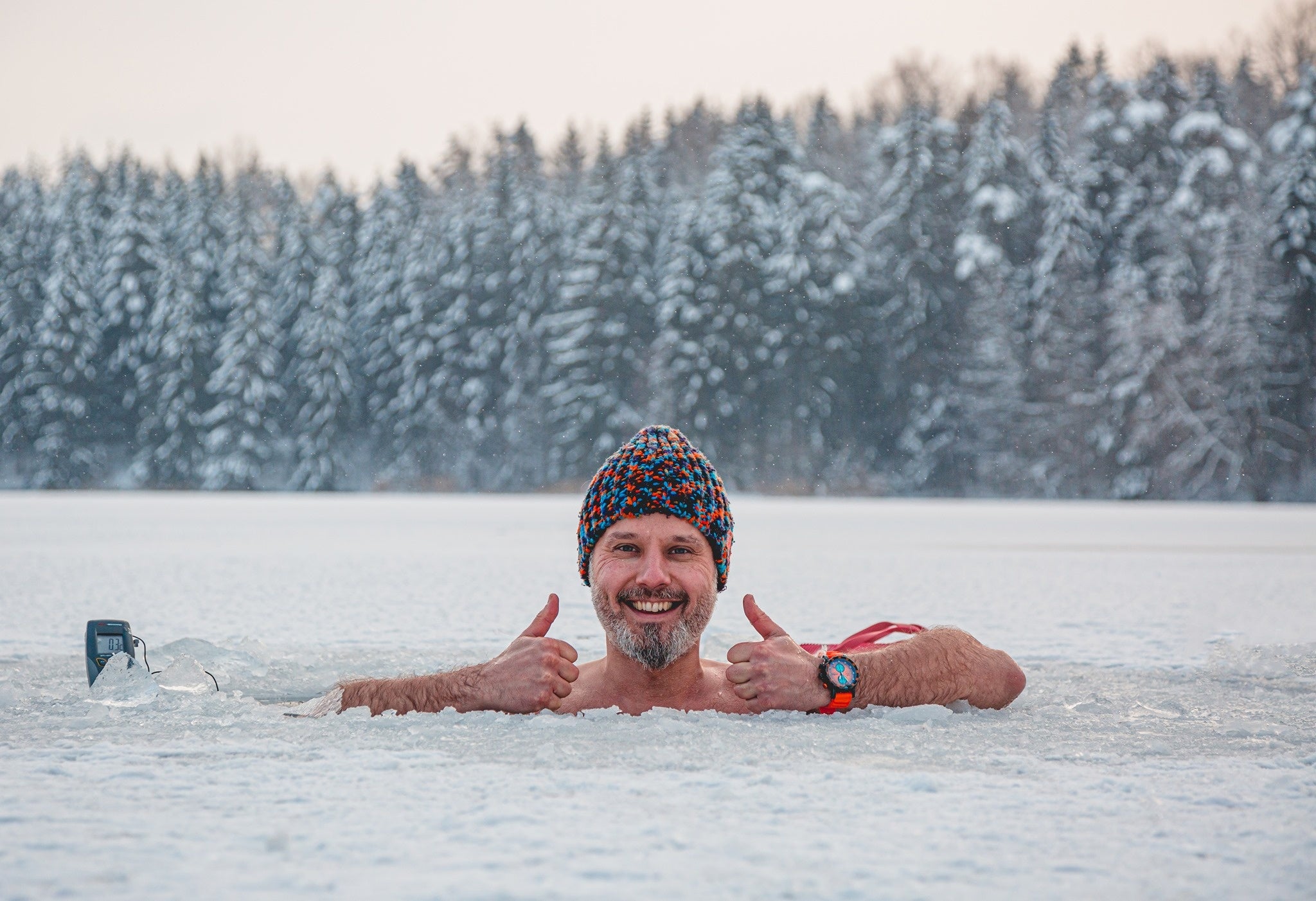 探検家Karolis Mieliauskasも愛用！マイナス20度でも！