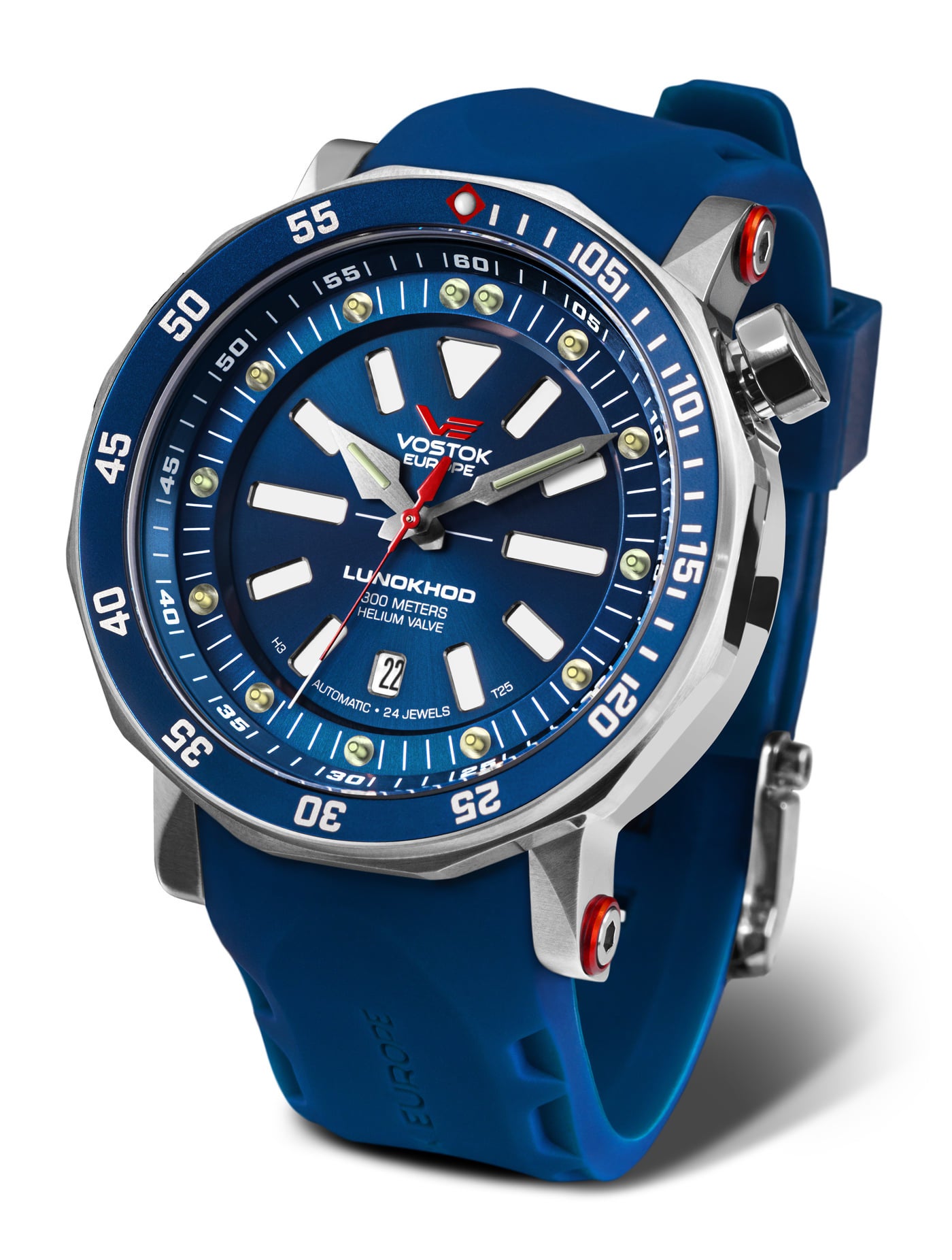 W&CM vostok 後期型　青 極限で使える本格派腕時計 VOSTOK EUROPE(ボストークヨーロッパ