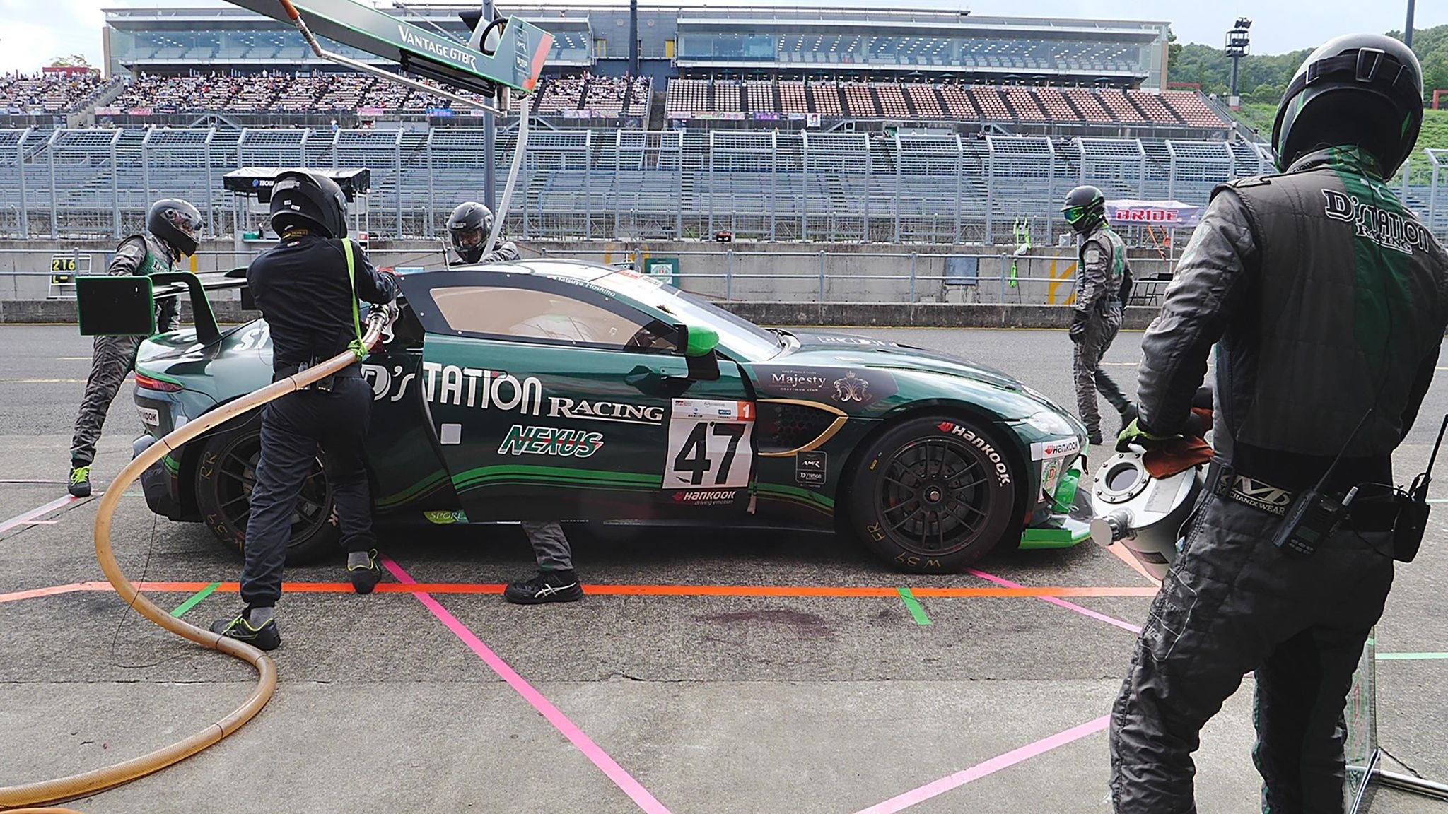 MAXORIDOピットへ