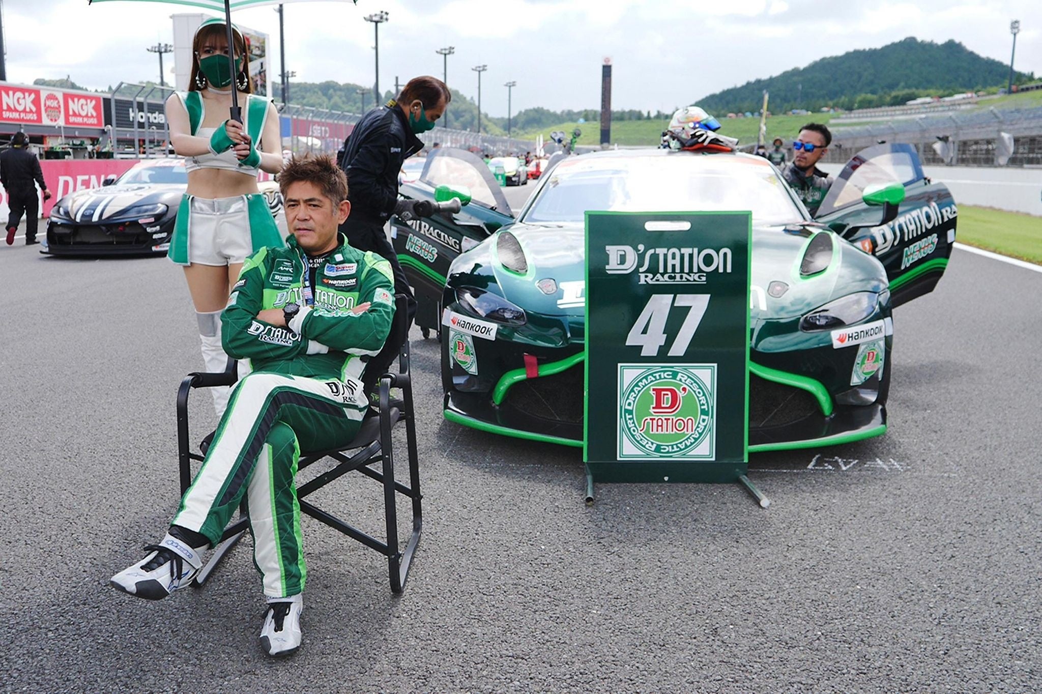 レース前のMAXORIDO