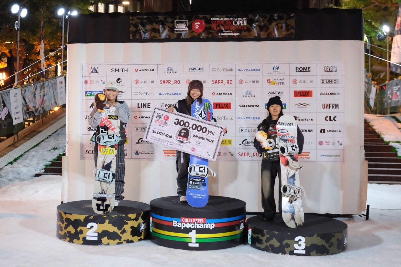STANCEアンバサダー 高森日葵が「SAPPORO OPEN THE STREET 2026」で優勝