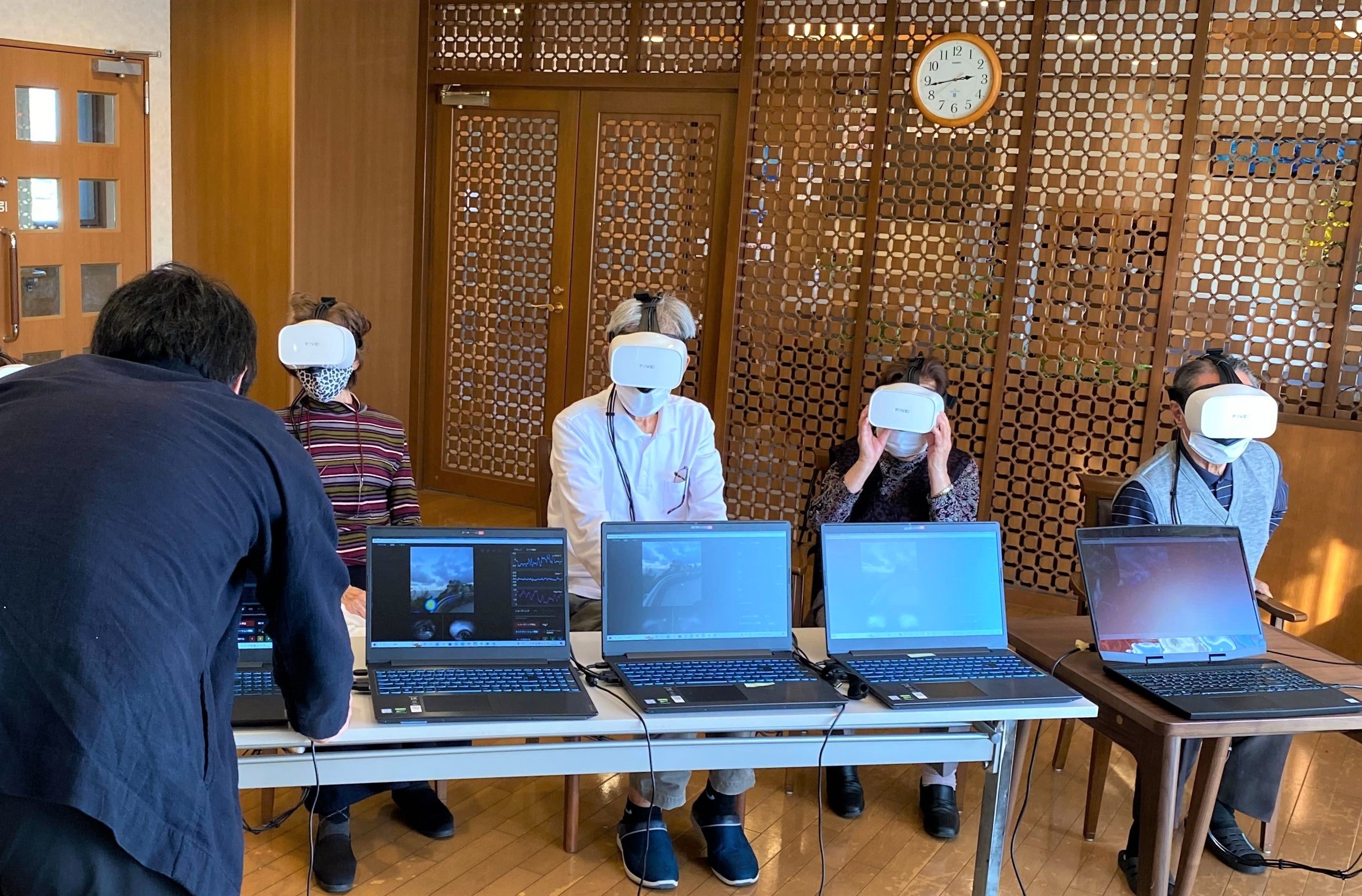 「クラシック・コミュニティ横浜」における実証実験の様子_3