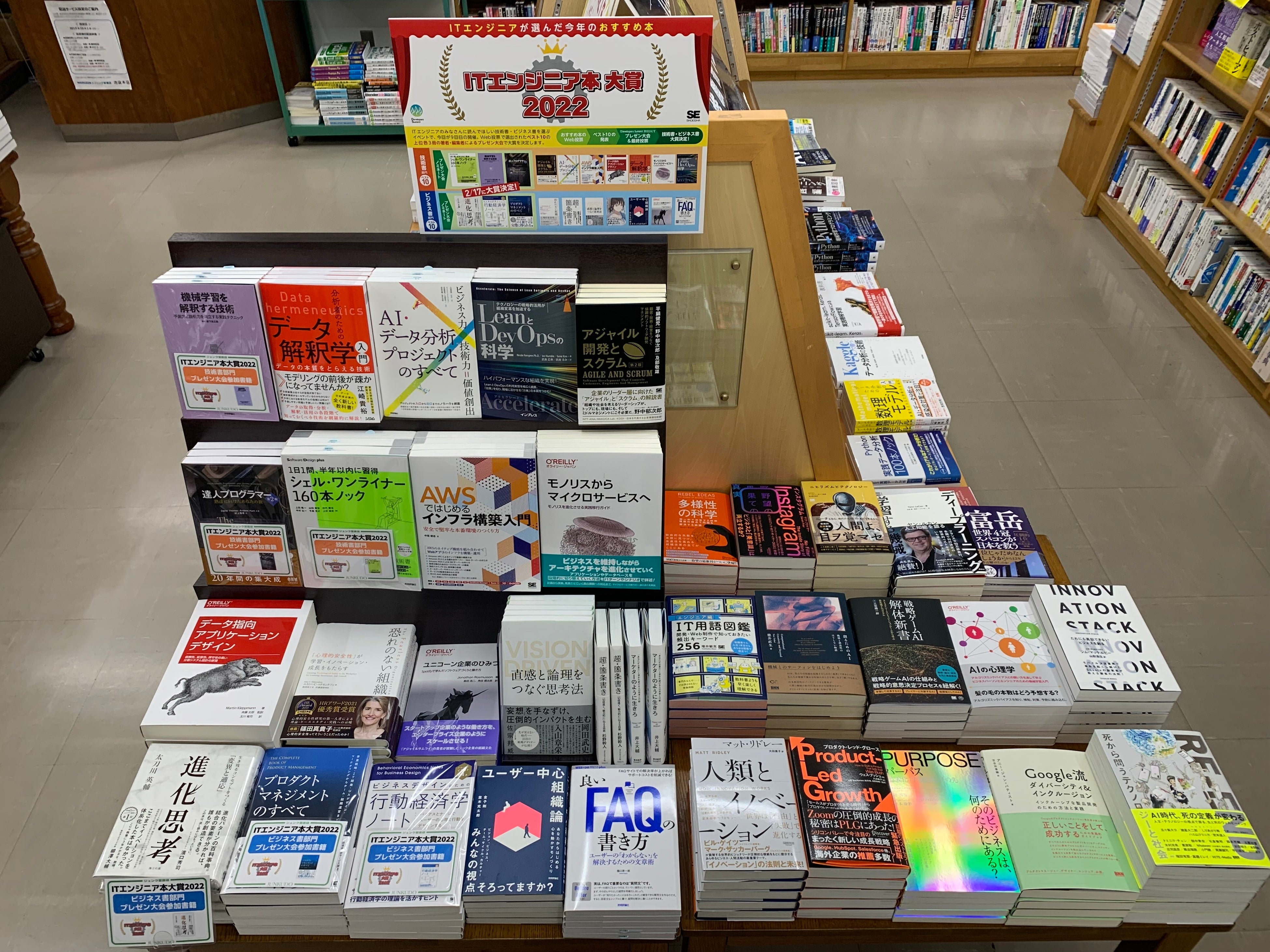 書店フェアの様子_ジュンク堂書店池袋本店