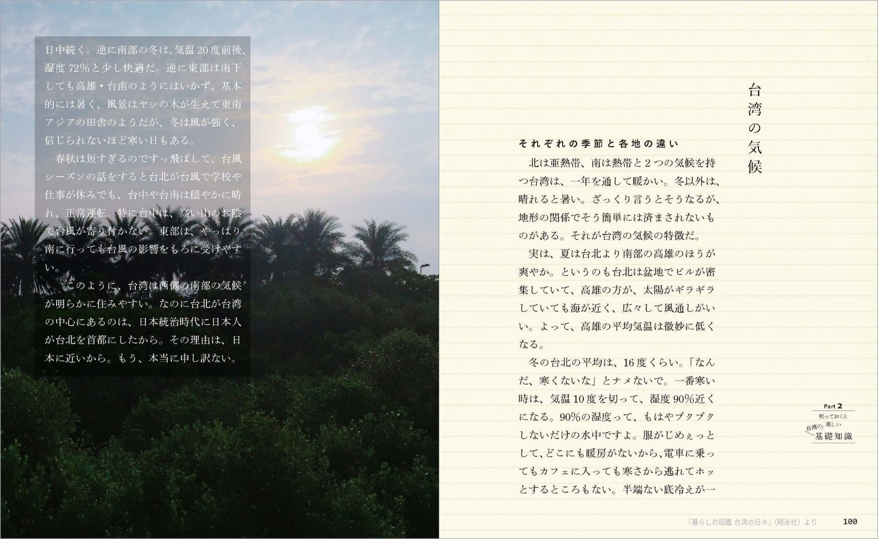 Part2 知っておくと楽しい台湾の基礎知識 より