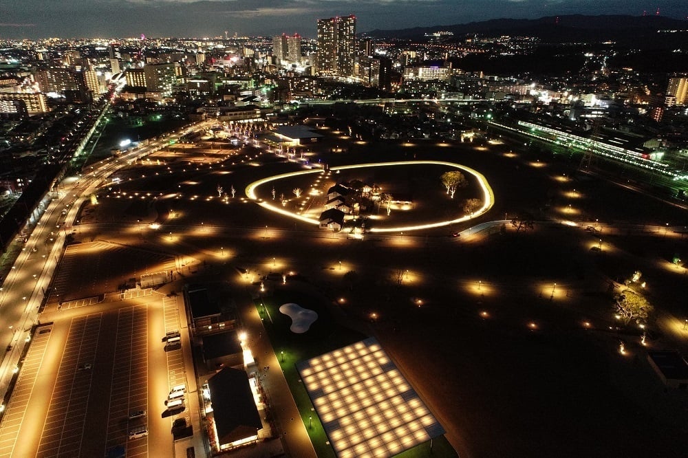 2021年3月27日・全面開園当初の公園