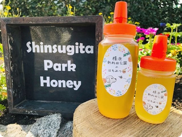 横浜市新杉田公園の「公園産はちみつ」