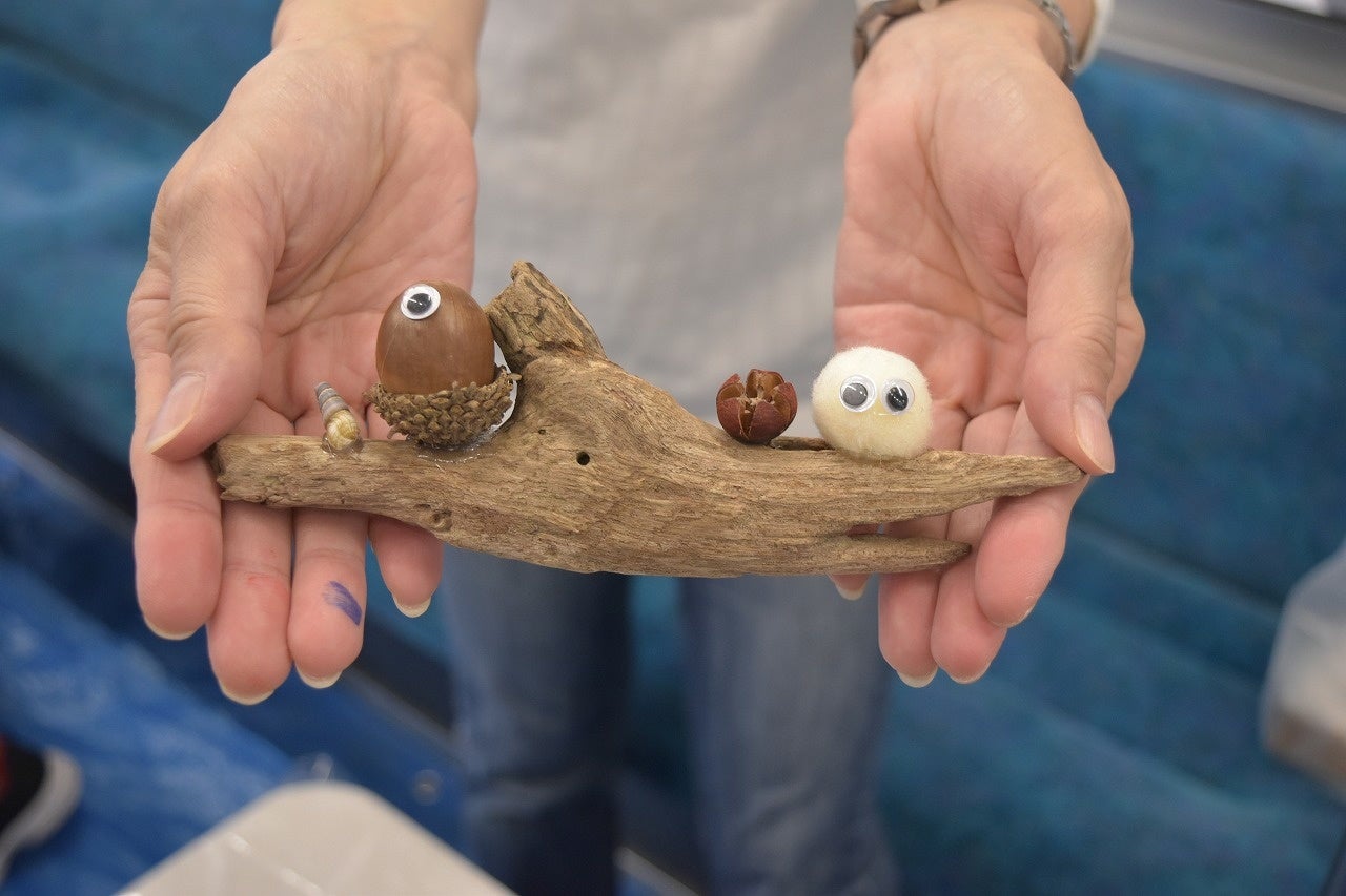 将来的に、植えた樹木の実などを使ったプログラムも開催予定