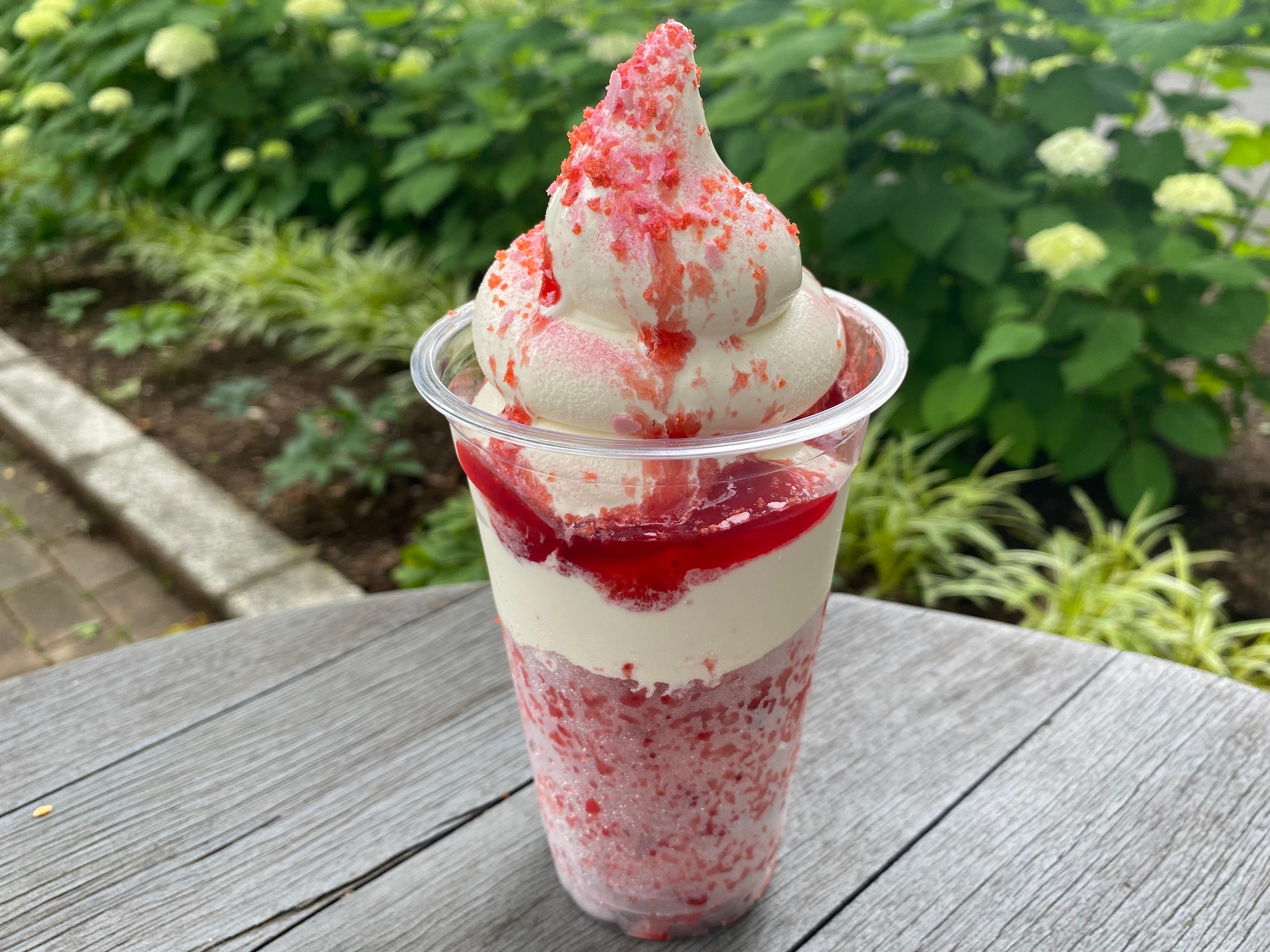「ぜいたくいちごのかき氷」