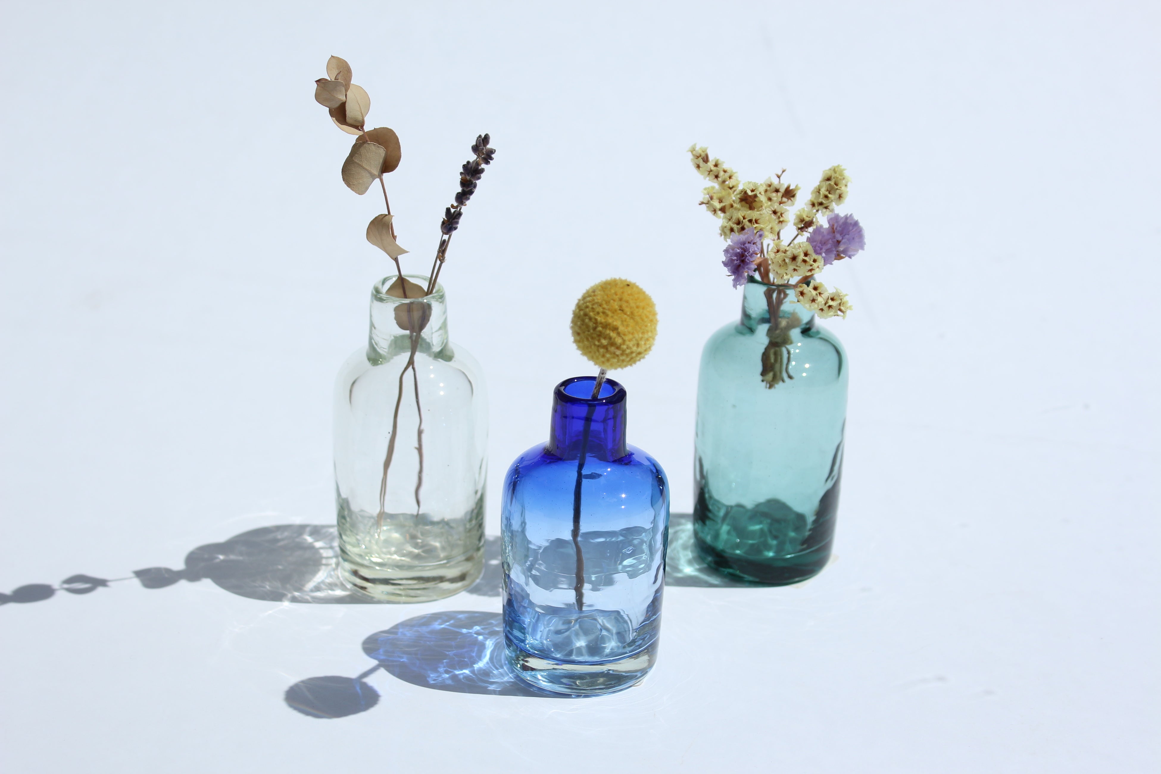 青梅市のガラス工房ニジノハの「フラワーベース」