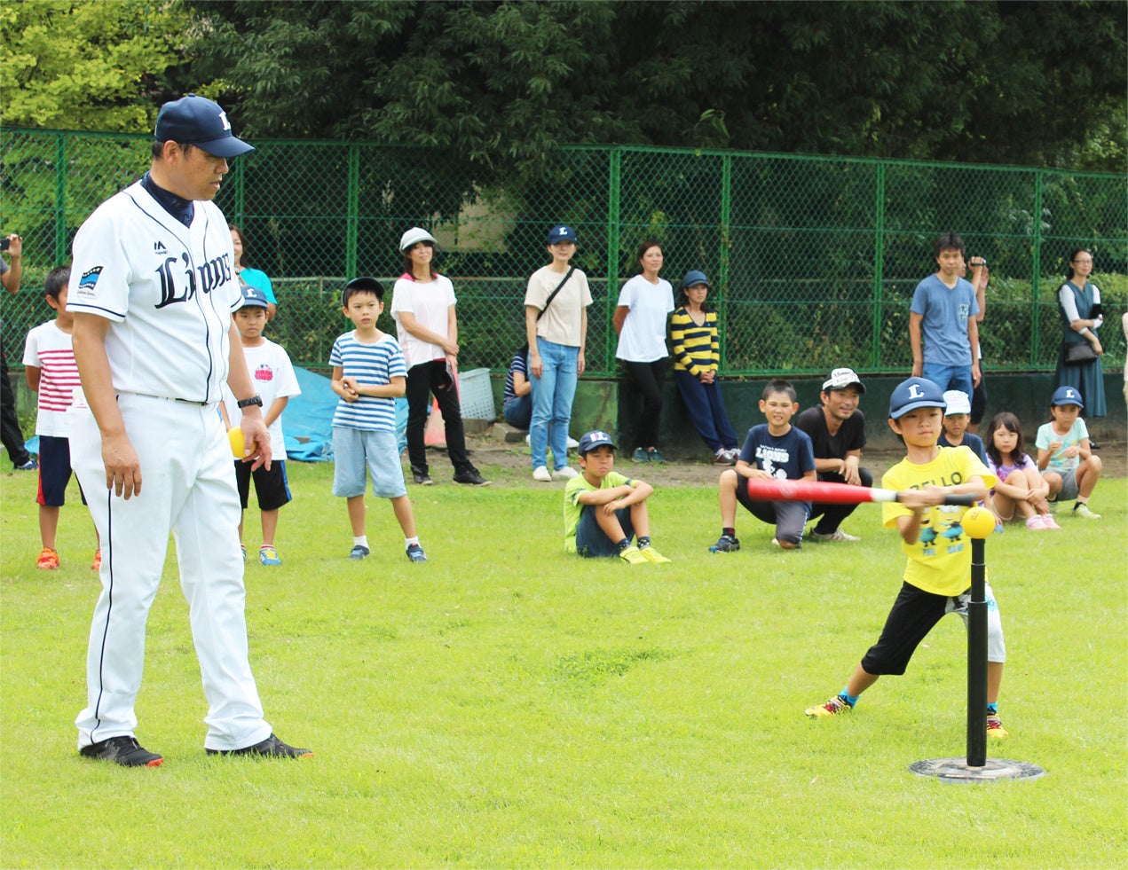 埼玉西武ライオンズOB選手から直接コツを教えてもらえます