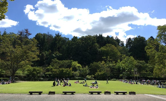 催し物広場（滋賀県営都市公園びわこ文化公園）