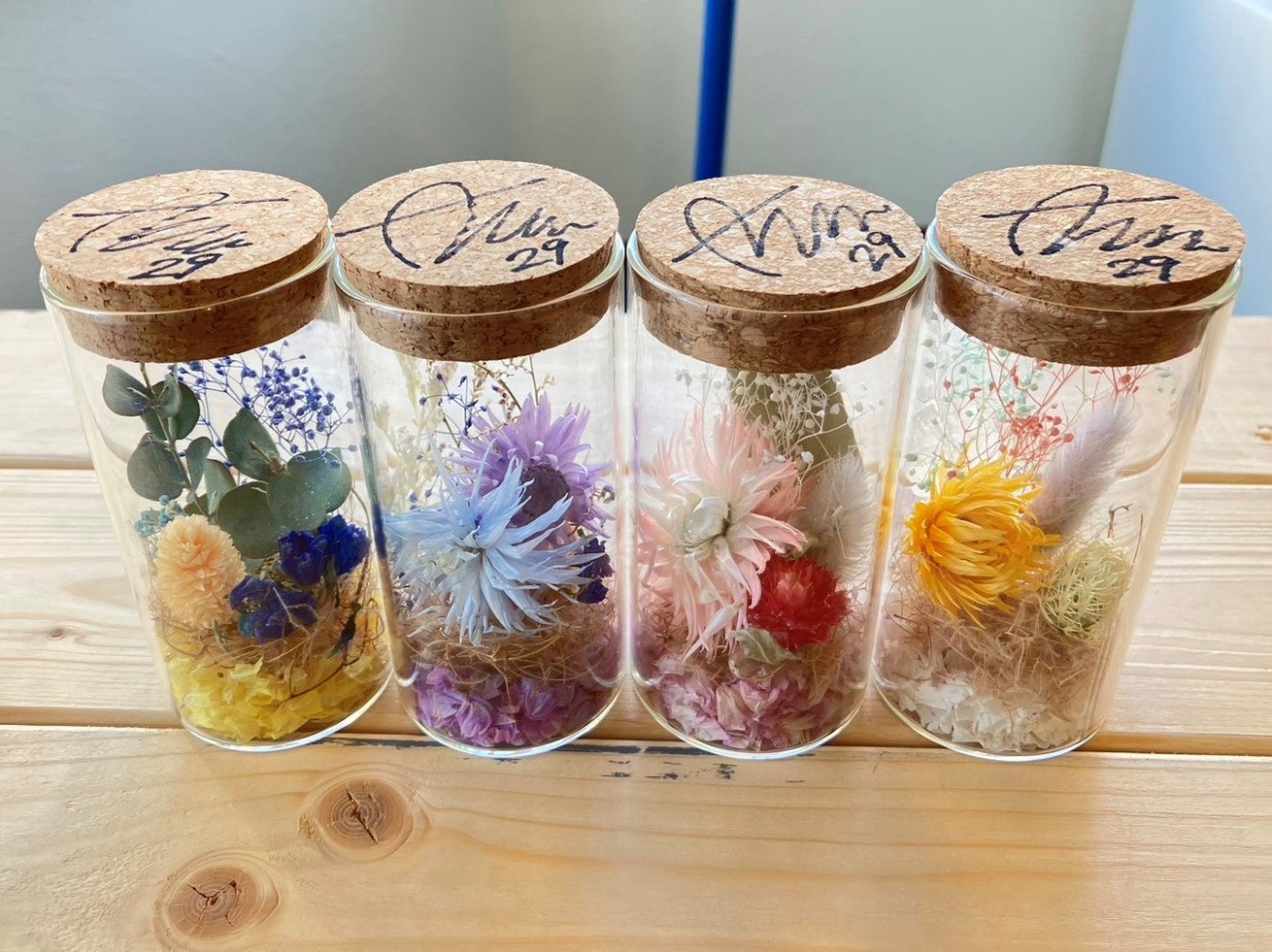 ハレハナ×エルフェンコラボ企画 エルフェンフラワーボトル（選手作成）