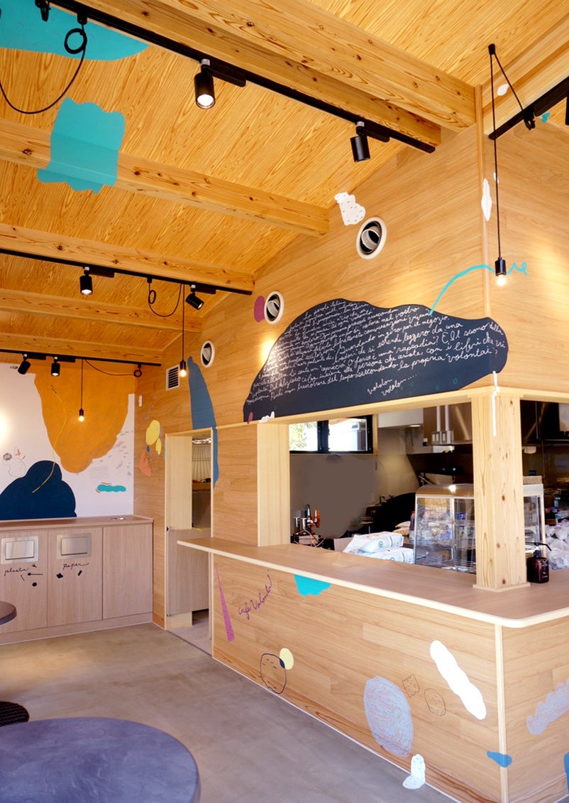 オープンに向け準備中の店内（2023年3月14日時点）