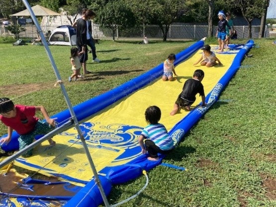 「みずあそびコーナー」