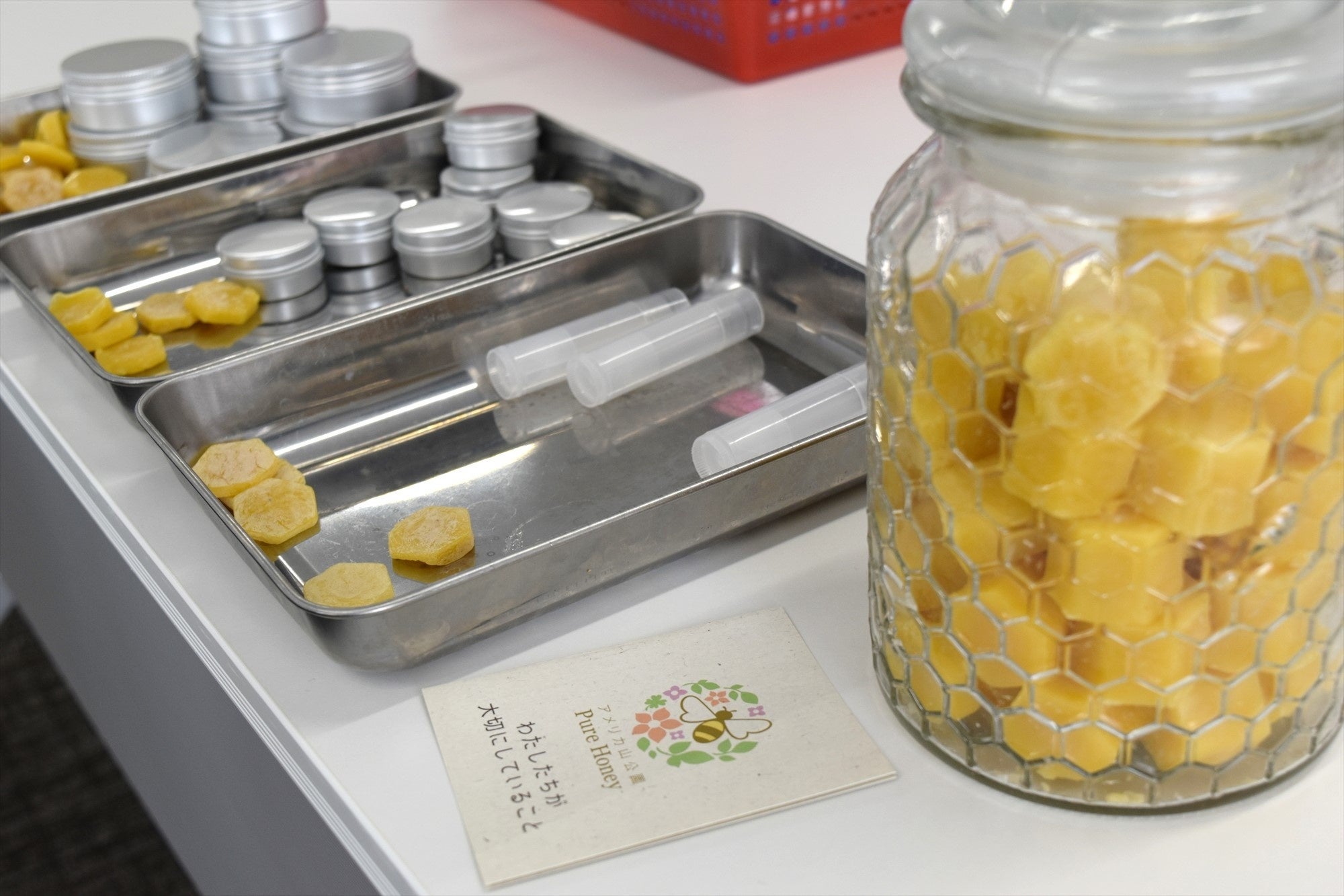 みつろう（蜜蝋）でしっとり、優しいリップクリームを手づくり　※イメージ