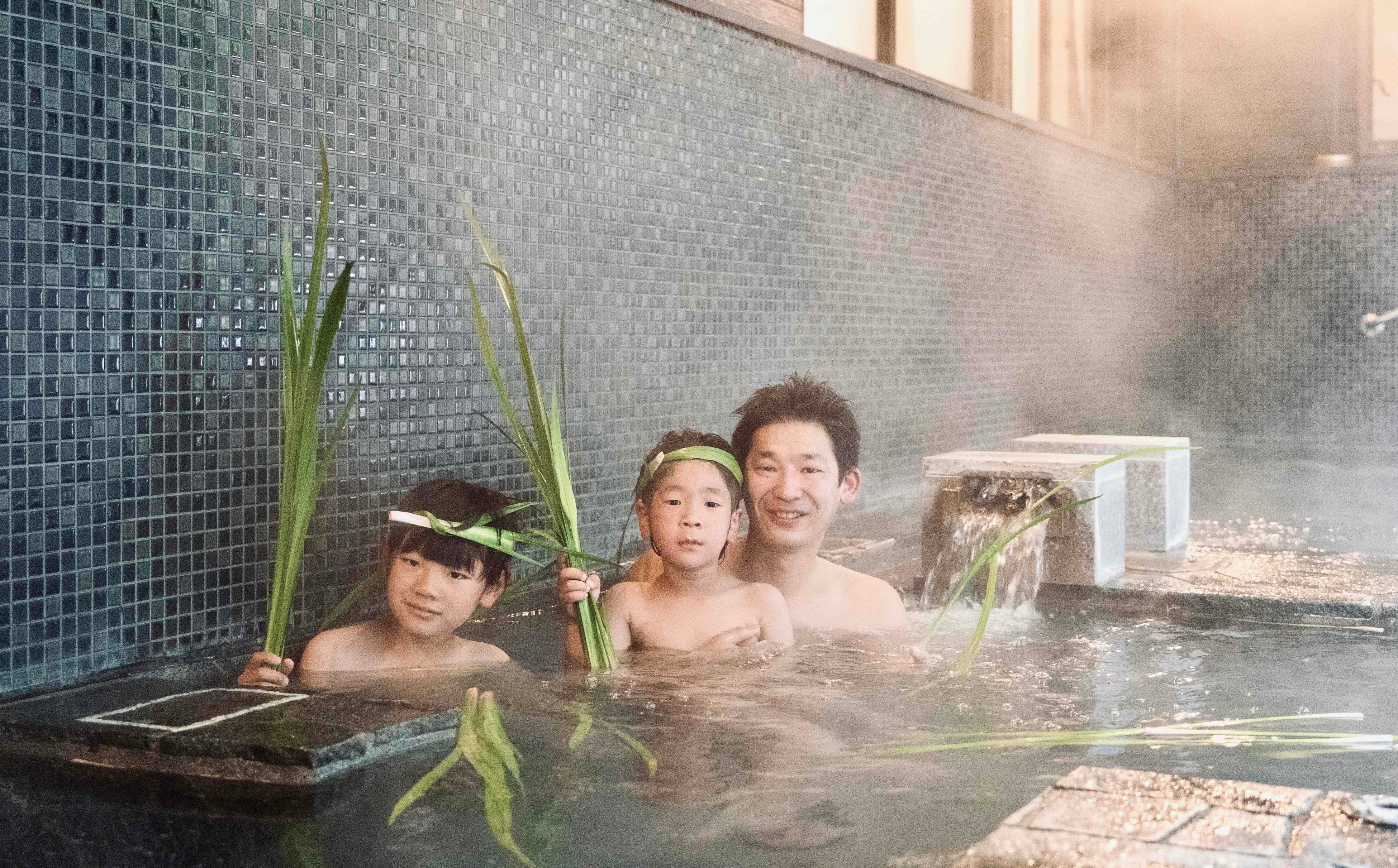 5月5日は端午の節句。無病息災を願って、昭和レトロな温泉銭湯