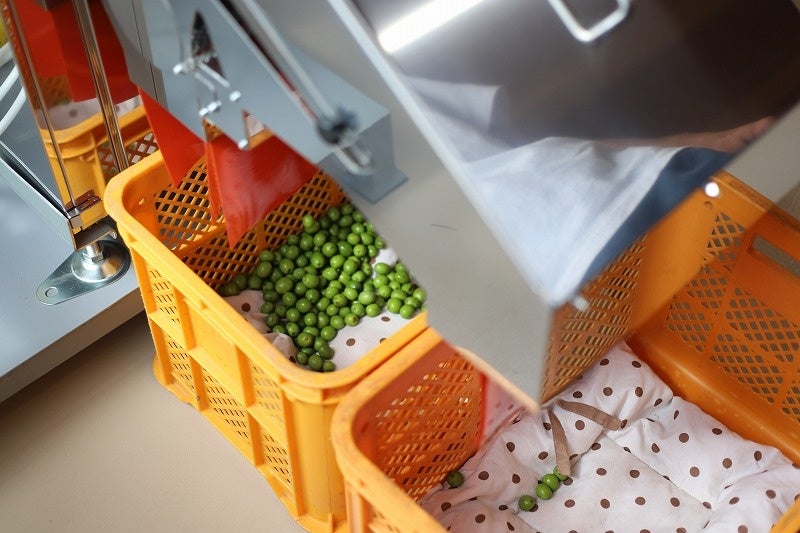 果実の品質を判定する選果機