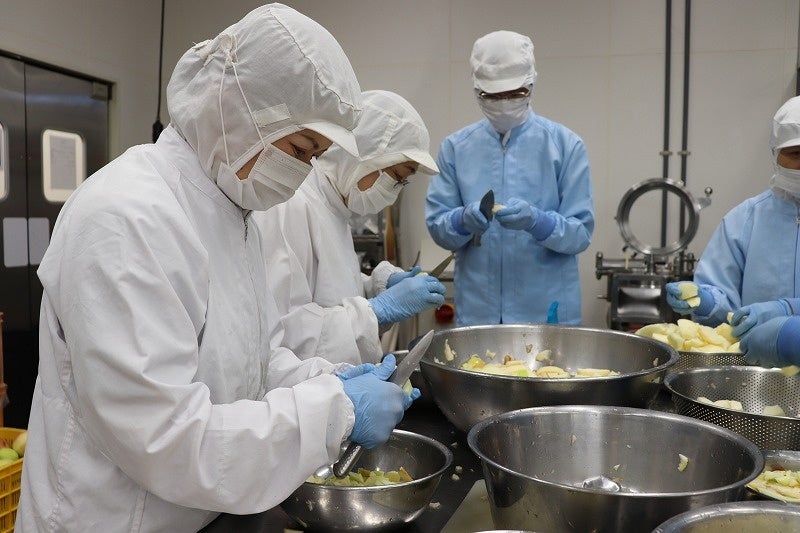 作物を余すところなく使った加工をしています。