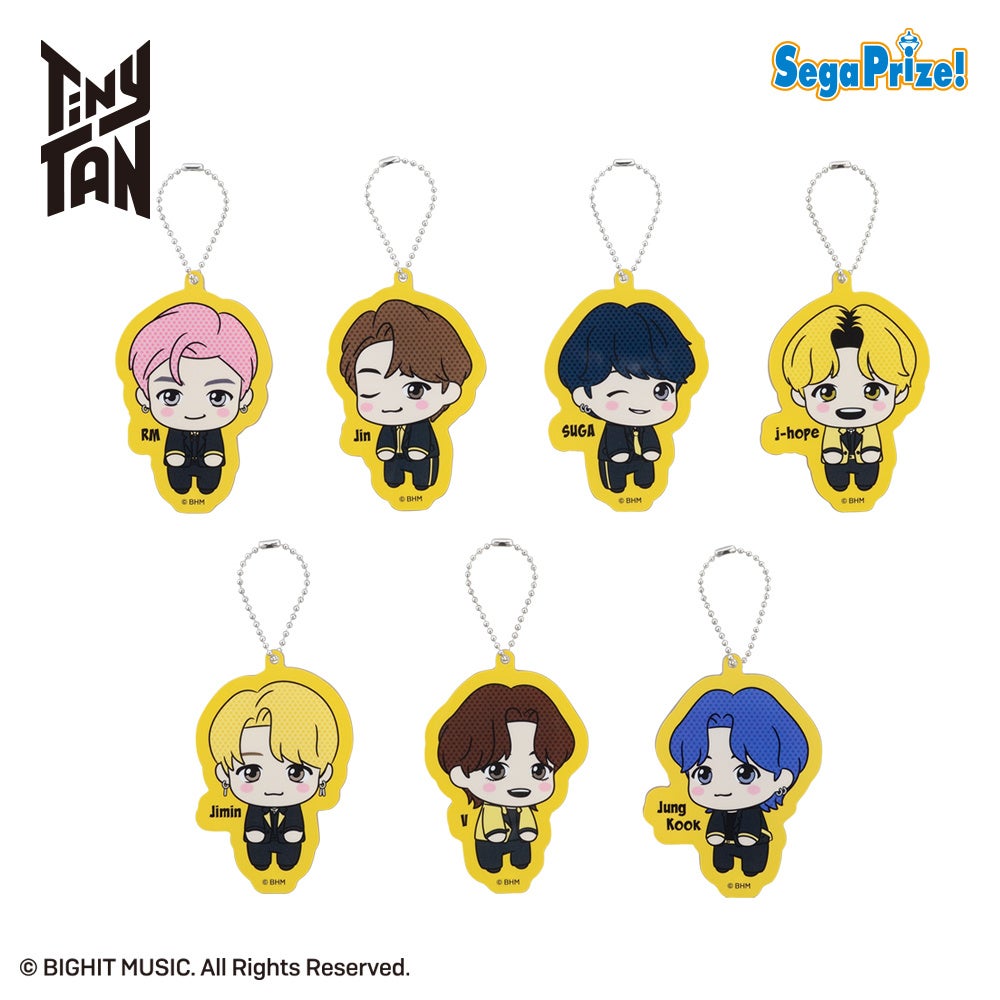 ▲TinyTAN & you モアプラス アクリルキーチェーン~Butter~