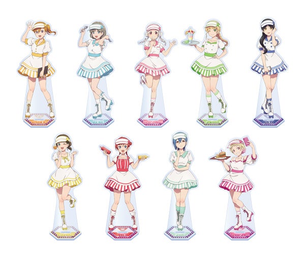 ▲ビッグアクリルスタンド(Liella! アメリカンダイナー)(全9種) 【サイズ】最大H約160mm ※メンバーによりサイズが異なります。 ※お好きなメンバーがお選びいただけます。