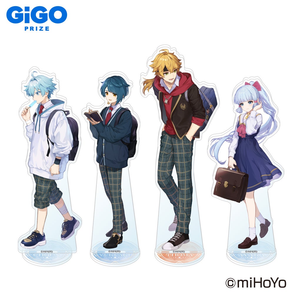 ▲原神×GiGO アクリルスタンド~玉響の心行かし~