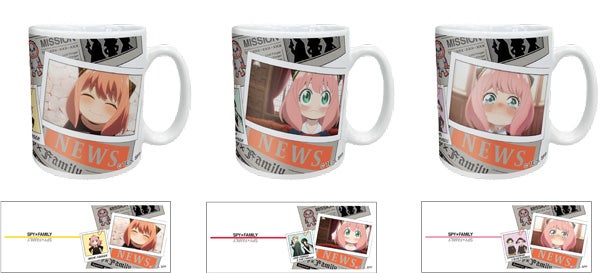 SPY×FAMILY 温感マグカップ（全3 種）