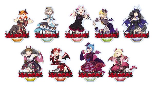 ▲ビッグアクリルスタンド(Liella! 小悪魔)  (全9種) 【サイズ】最大H約150mm ※メンバーによりサイズが異なります。
