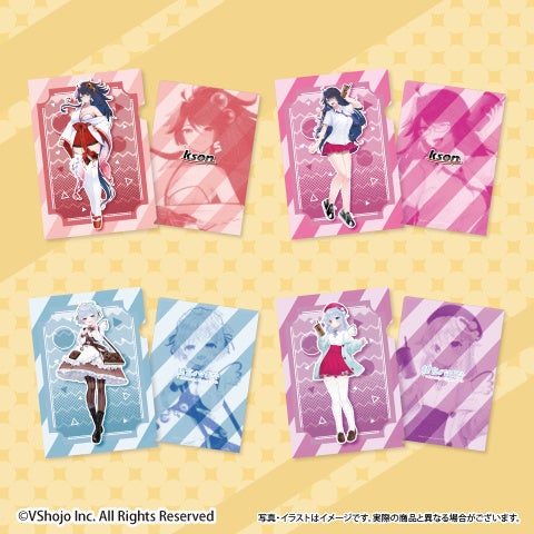 ▲ オリジナルクリアファイル (全4種)